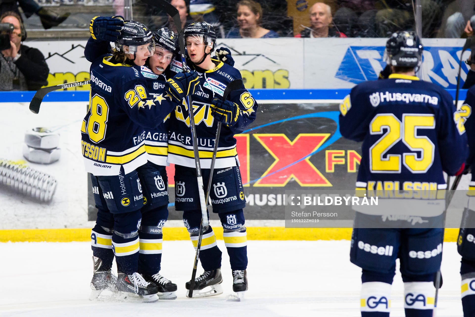 s Anton Bengtsson, Filip Sandberg och Christoffer Törngren