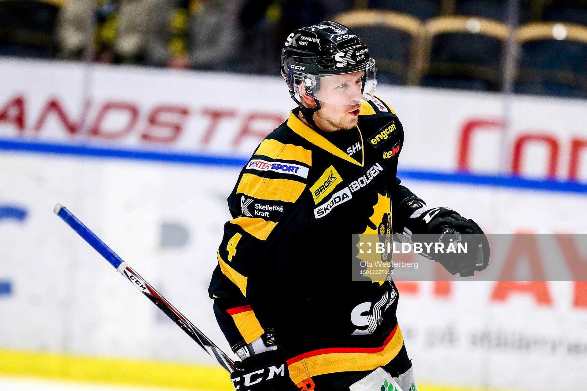 Skellefteås Tim Heed jublar
