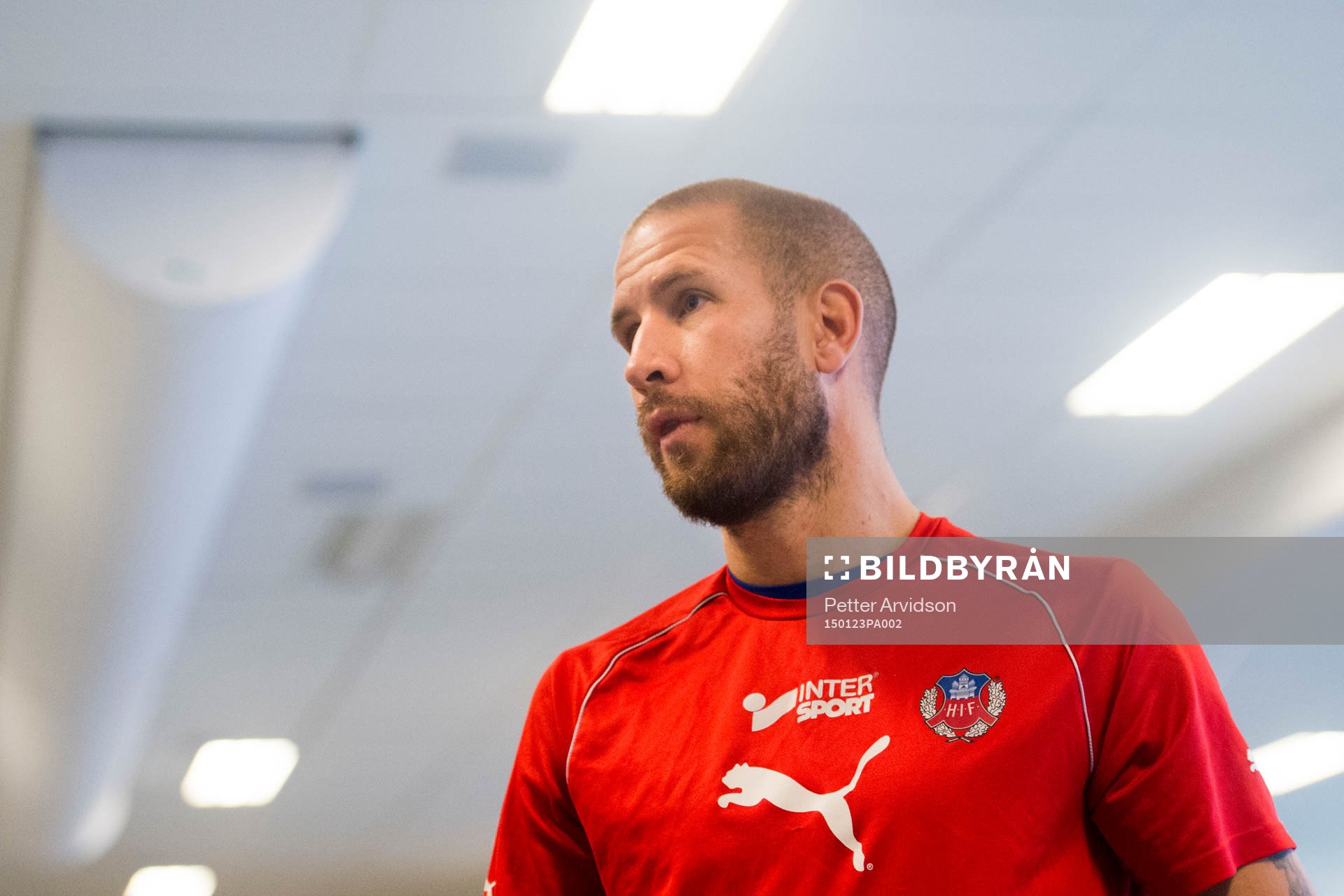 Helsingborgs Mattias Lindström är 34år och får träna