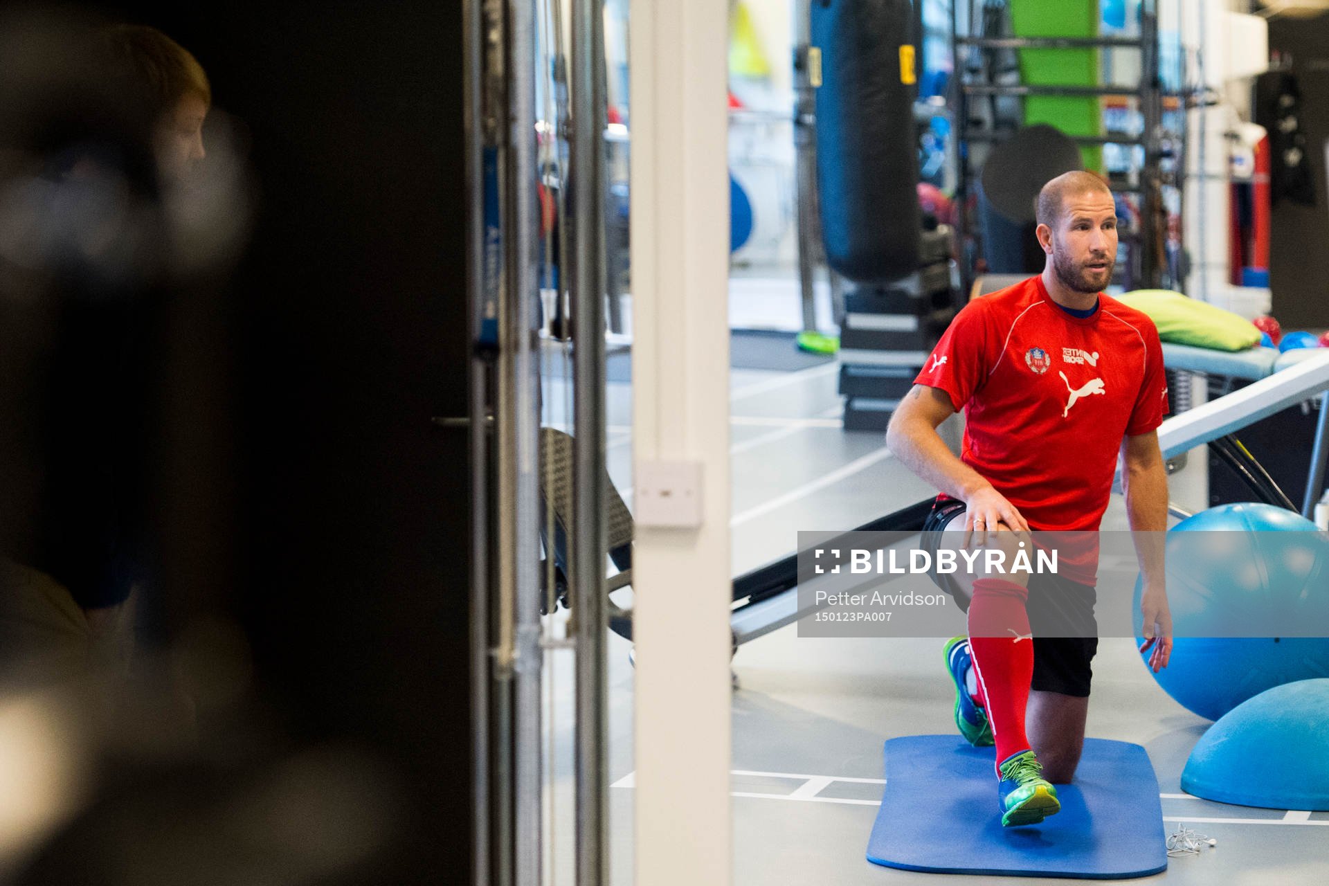 Helsingborgs Mattias Lindström är 34år och får träna
