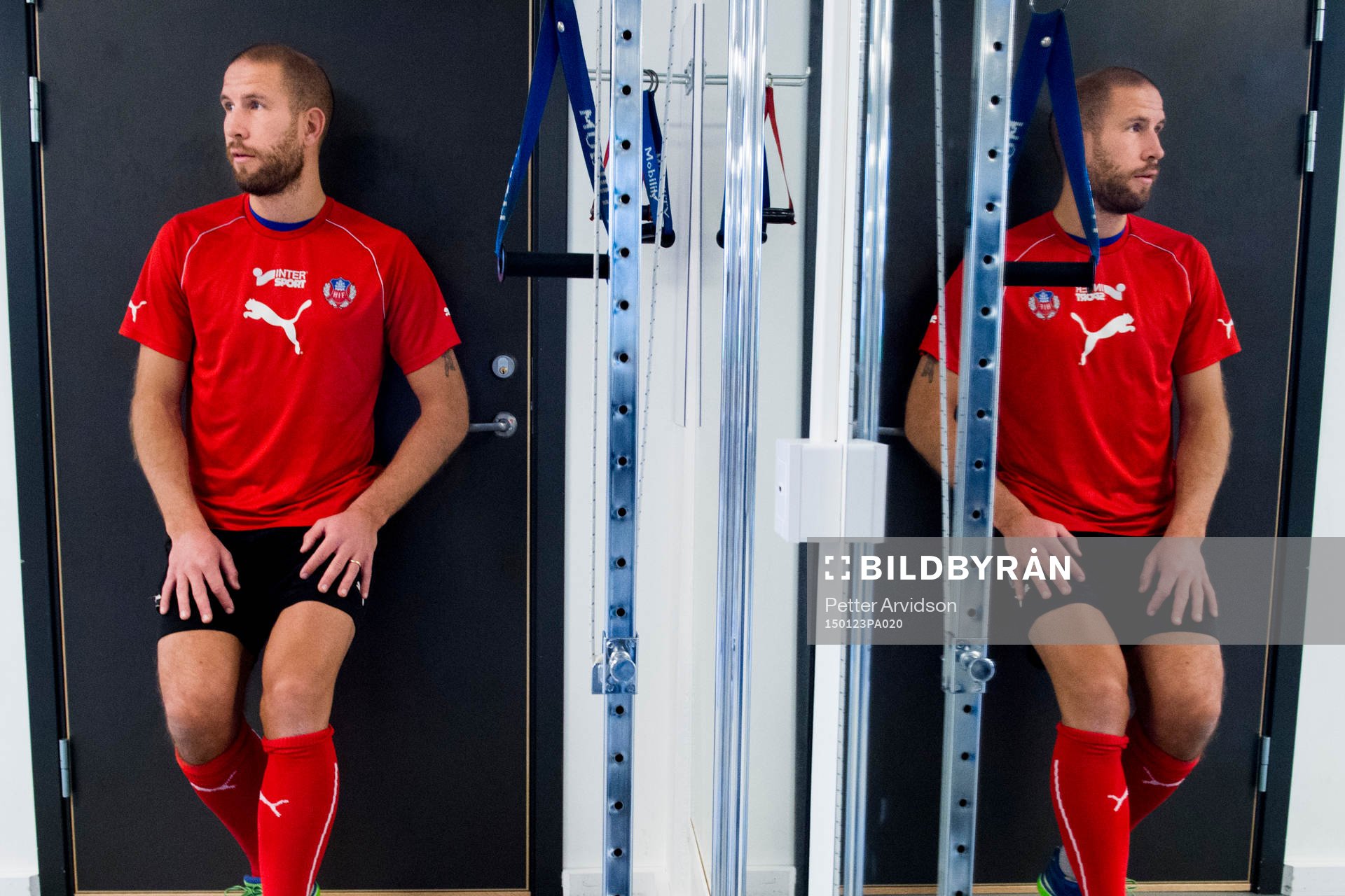 Helsingborgs Mattias Lindström är 34år och får träna