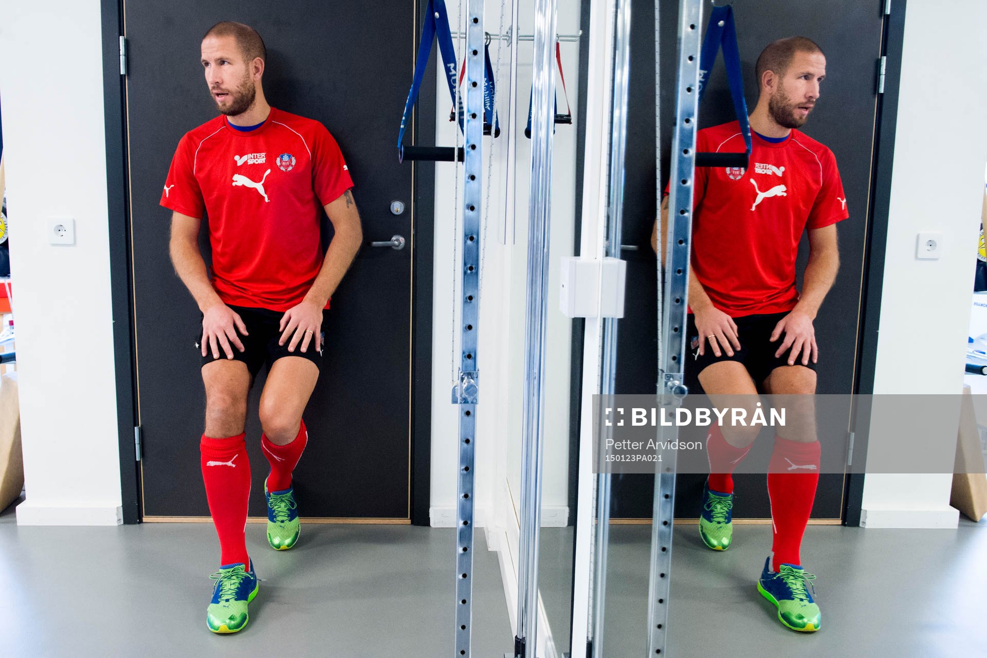 Helsingborgs Mattias Lindström är 34år och får träna