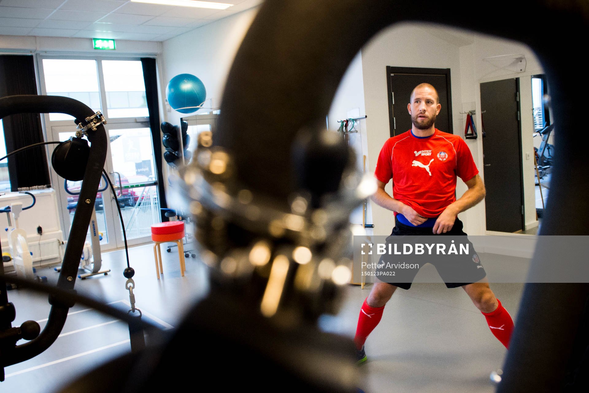 Helsingborgs Mattias Lindström är 34år och får träna