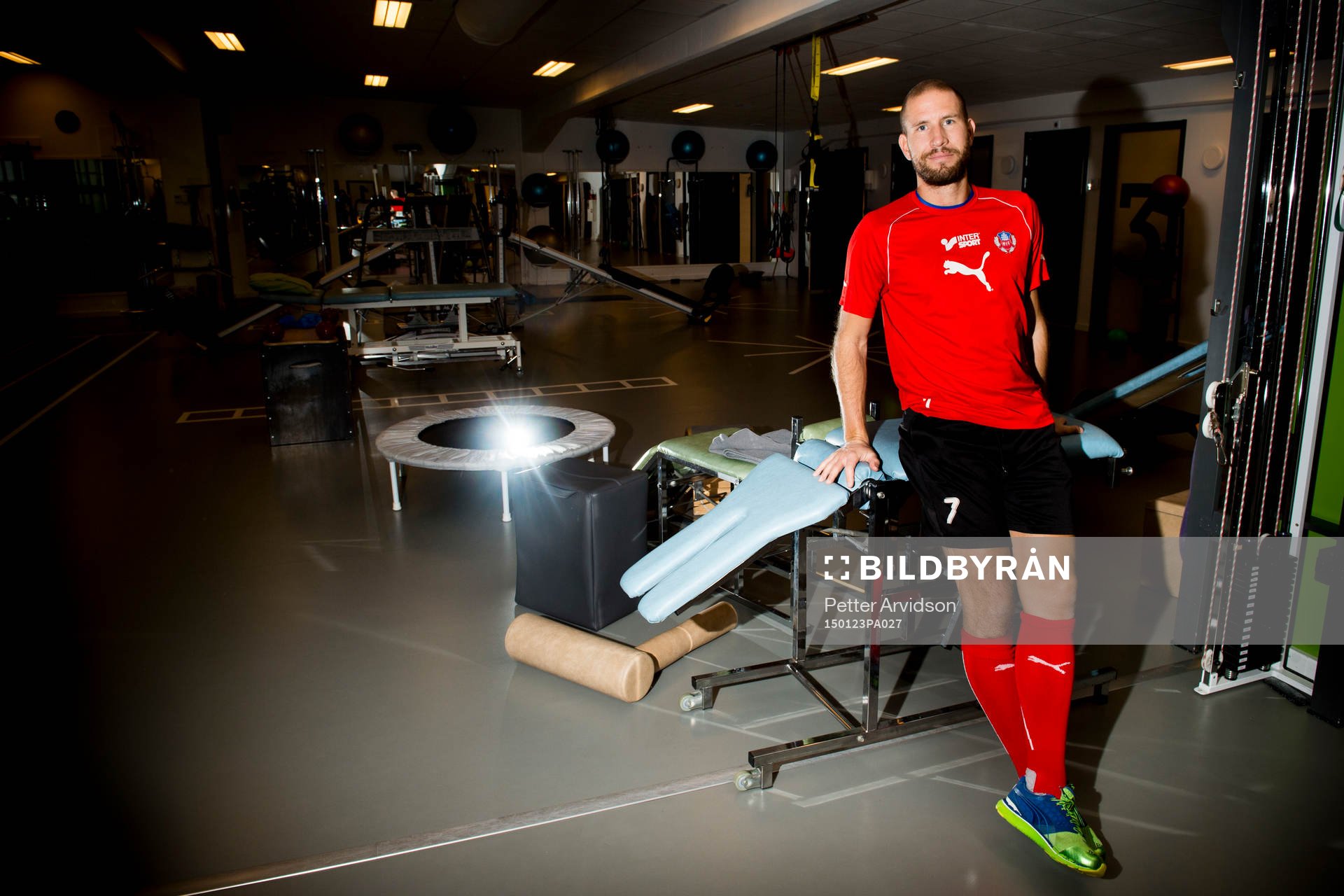 Helsingborgs Mattias Lindström är 34år och får träna