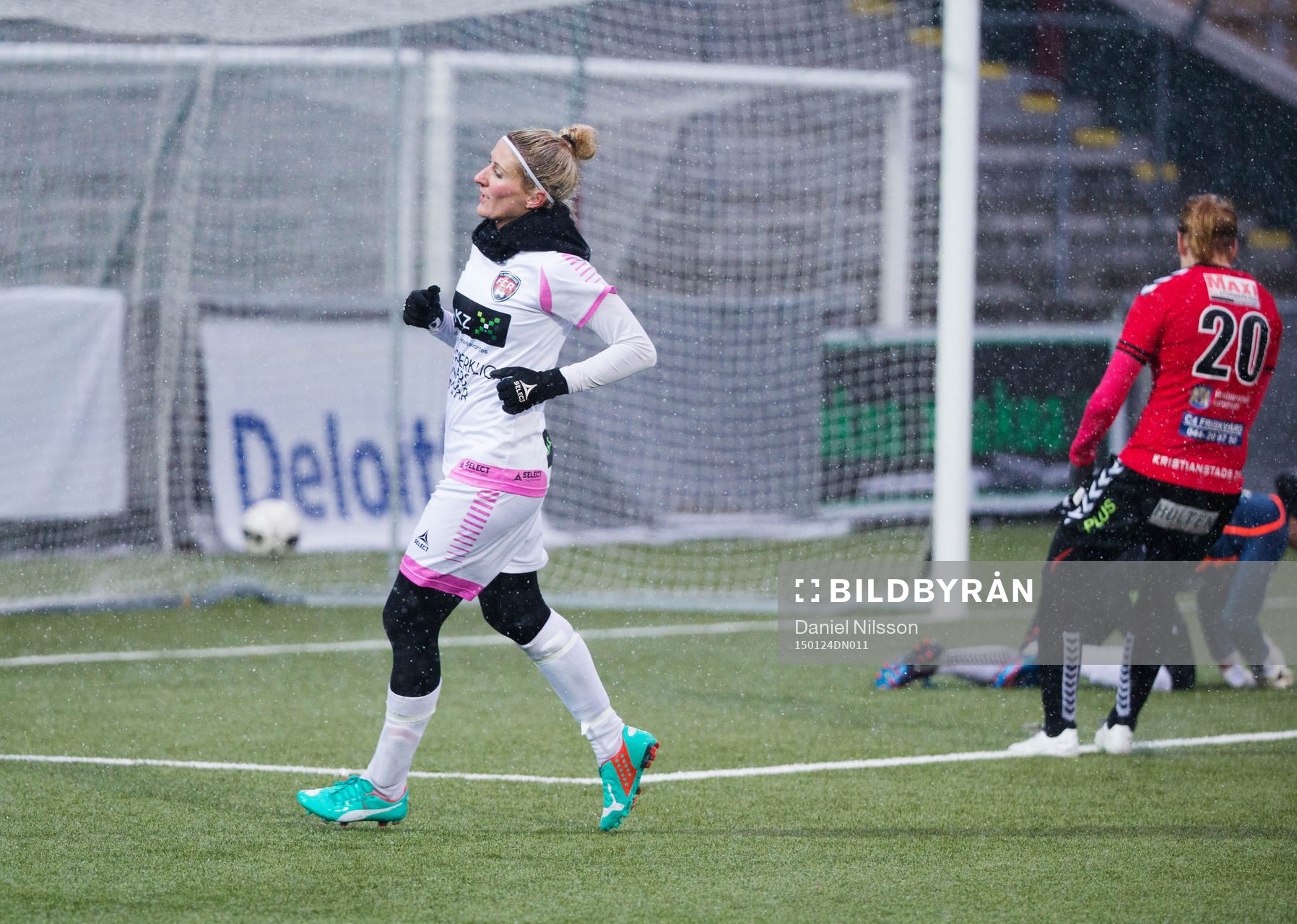 Rosengårds Anja Mittag jublar