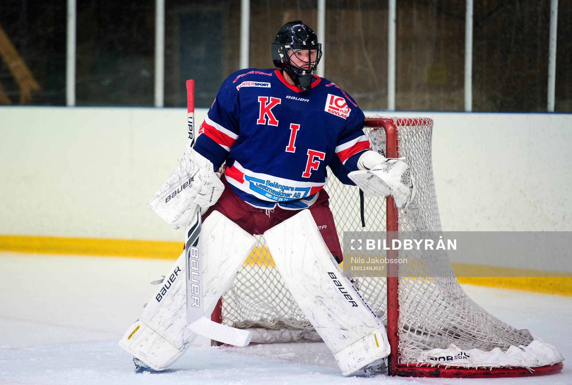 Kovlands målvakt Olle Alvebjörk
