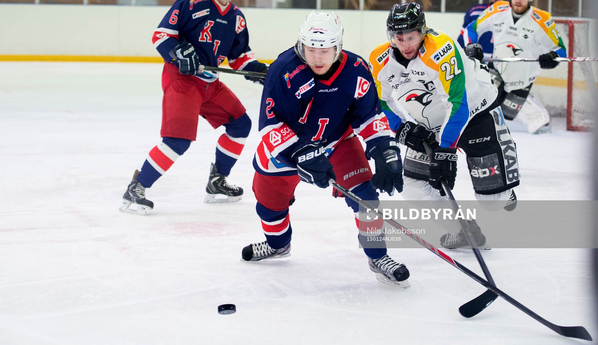 Kovlands Luswig Fredlund och Kirunas Viktor Esseryd