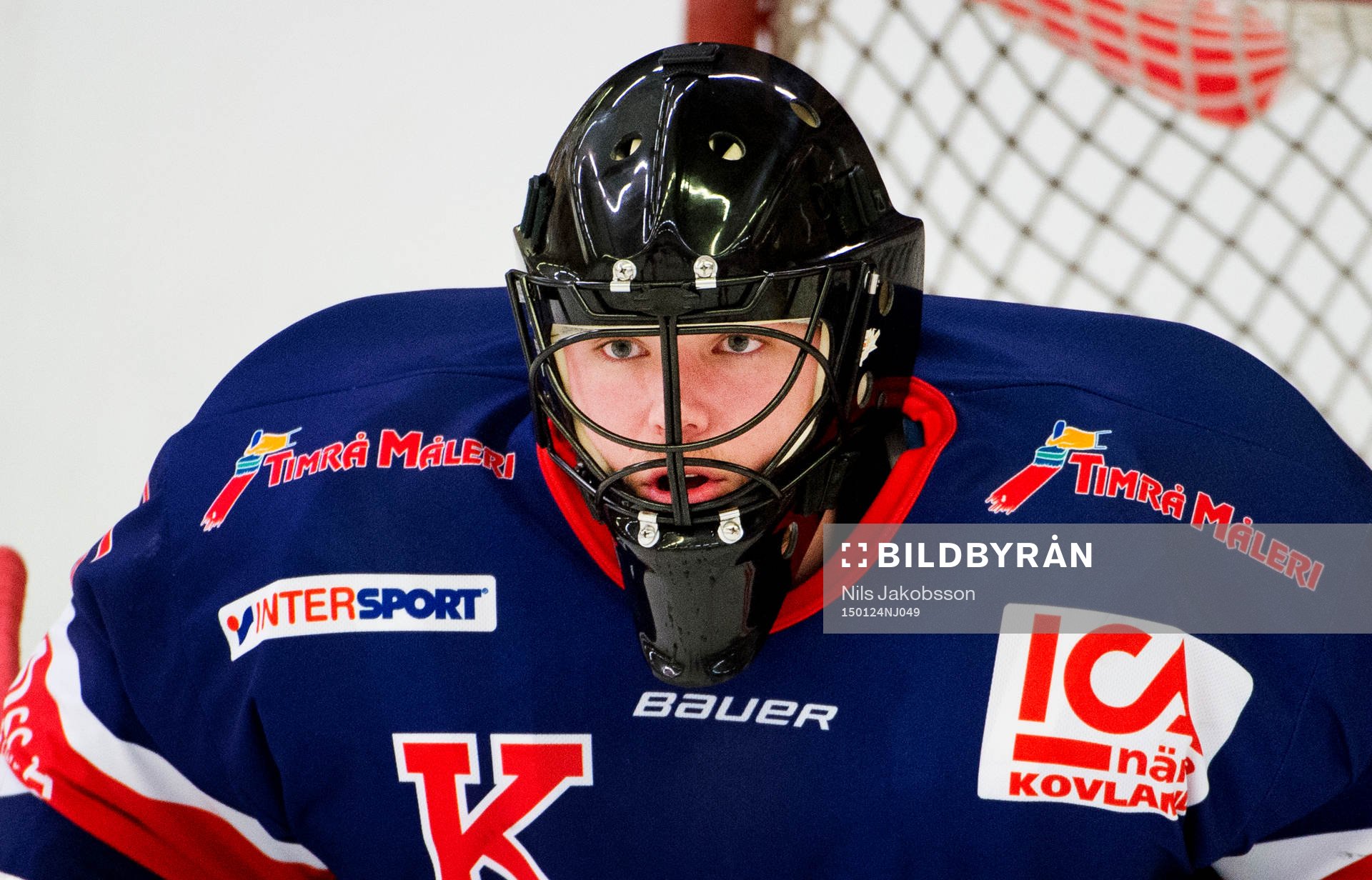 Kovlands målvakt Olle Alvebjörk