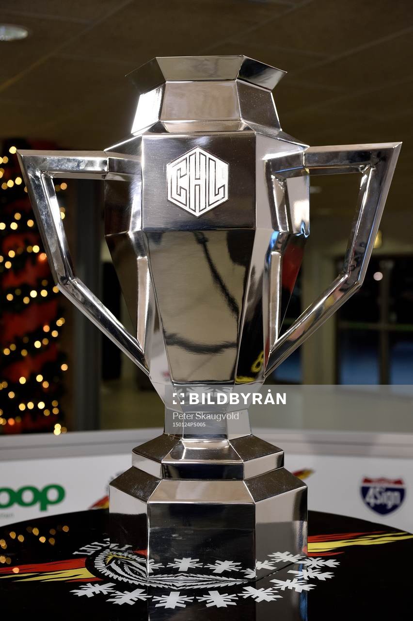 CHL bucklan är på plats i Coop Norrbotten Arena