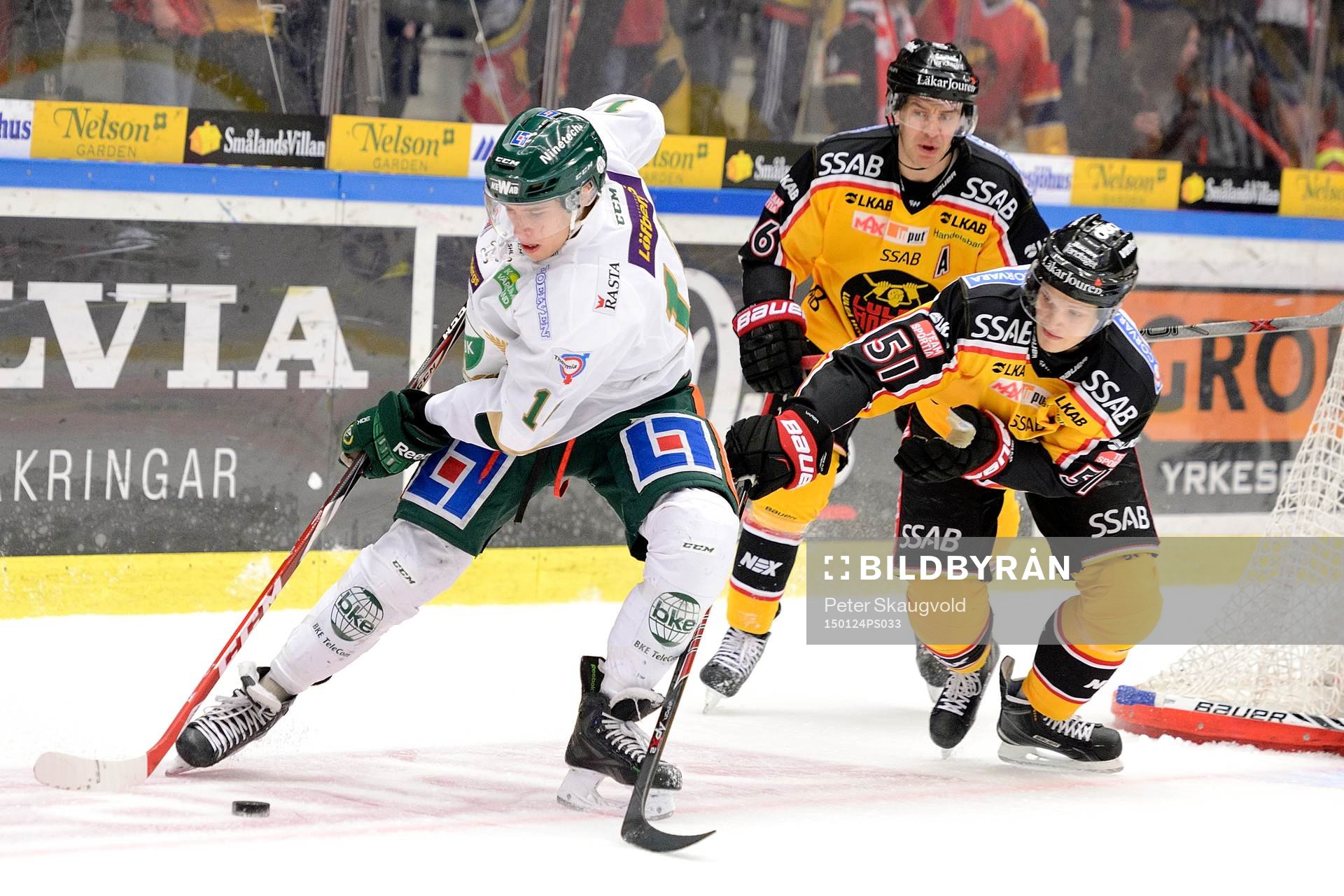 Färjestads Joakim Nygård med pucken