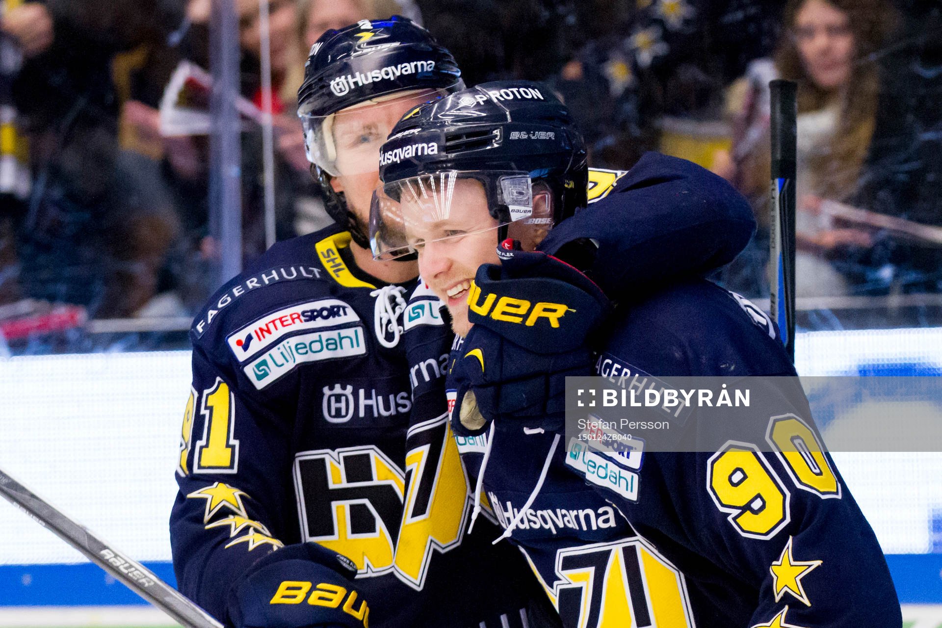 s Andreas Jämtin och Ted Brithén jublar