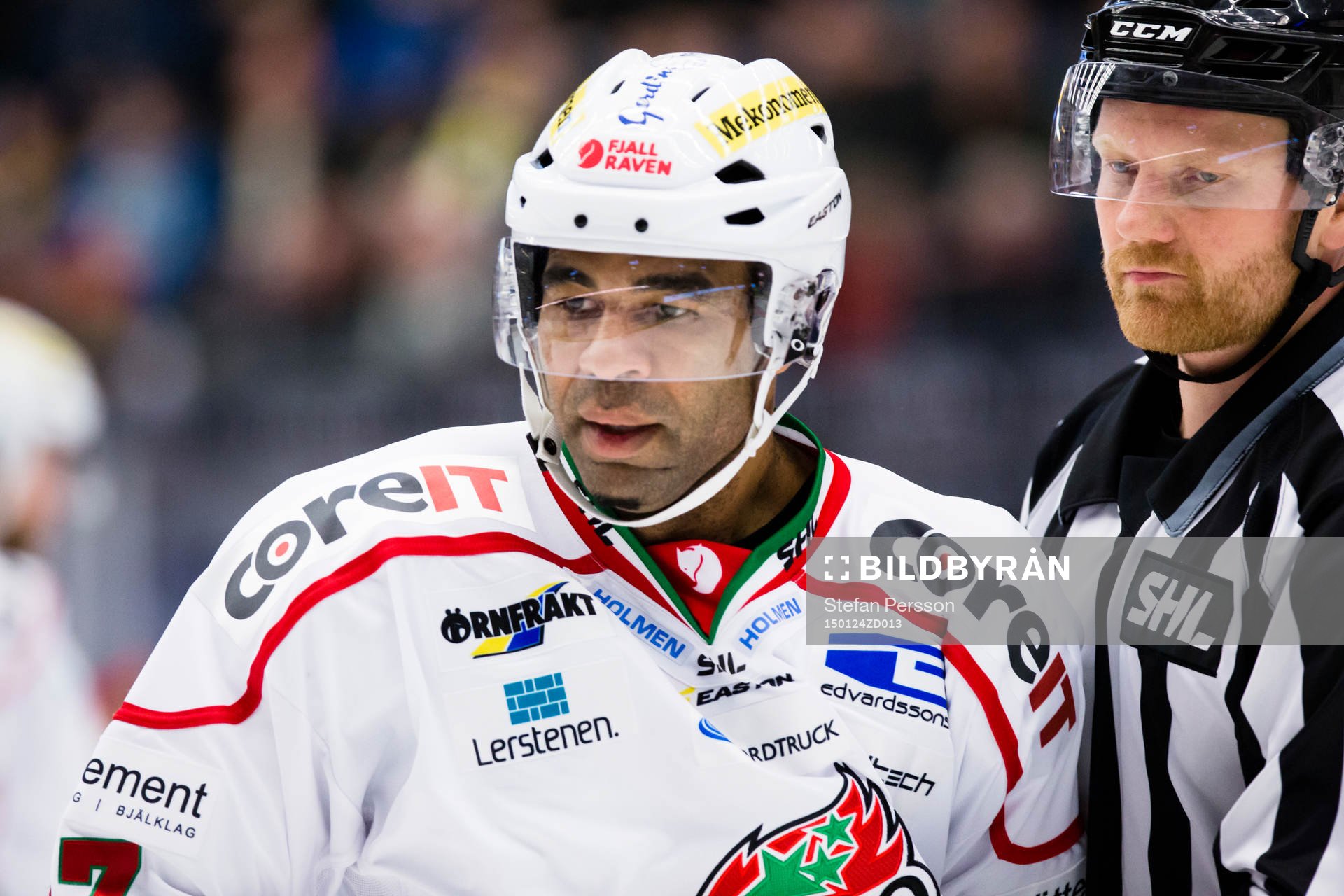 Modos Donald Brashear leds av isen