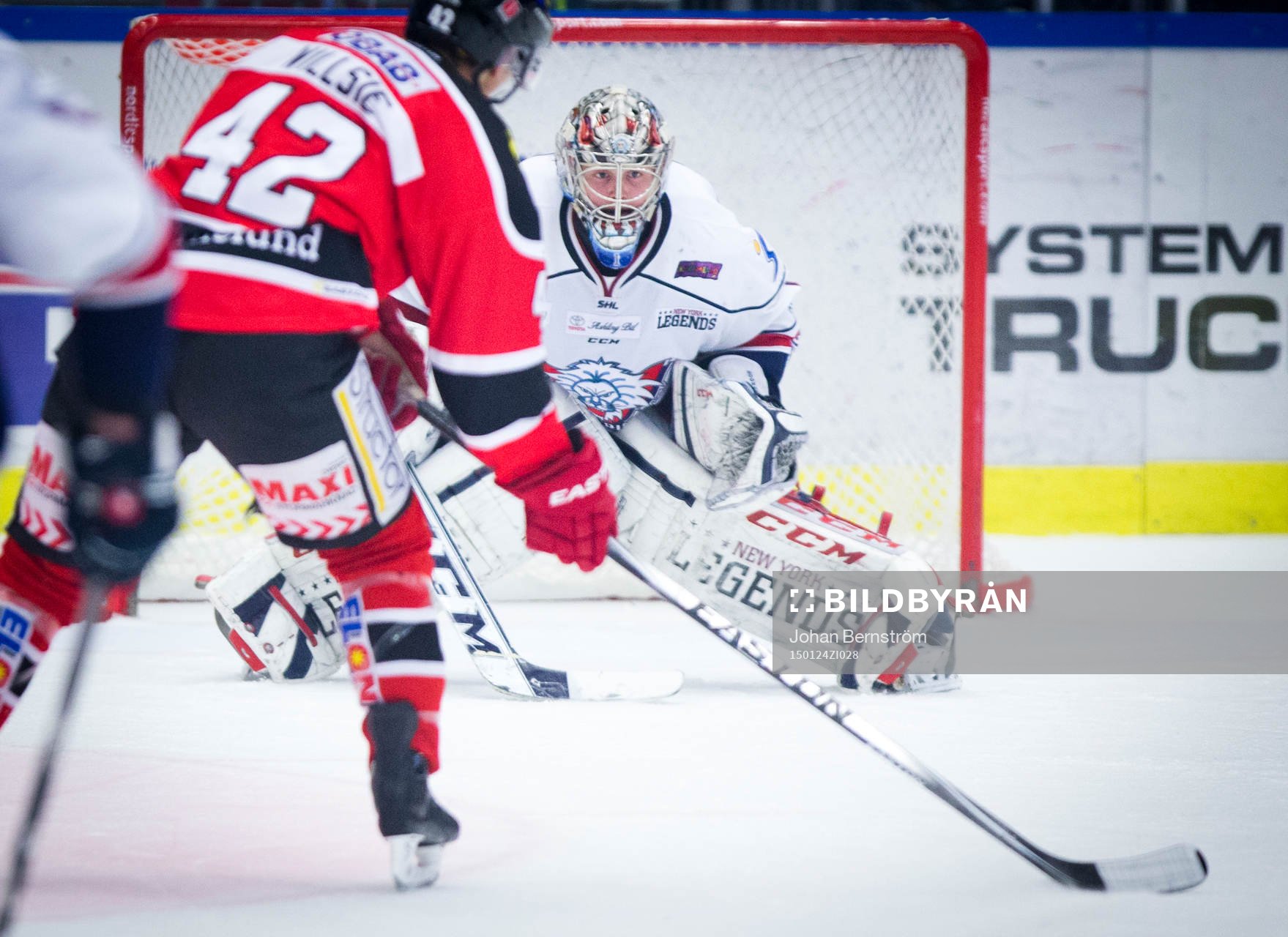 Linköpings målvakt Marcus Högberg