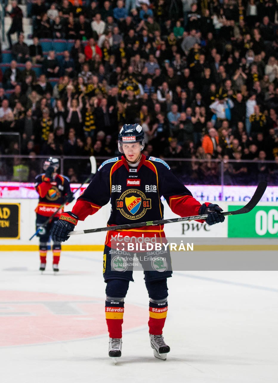 Djurgårdens Marcus Sörensen deppar