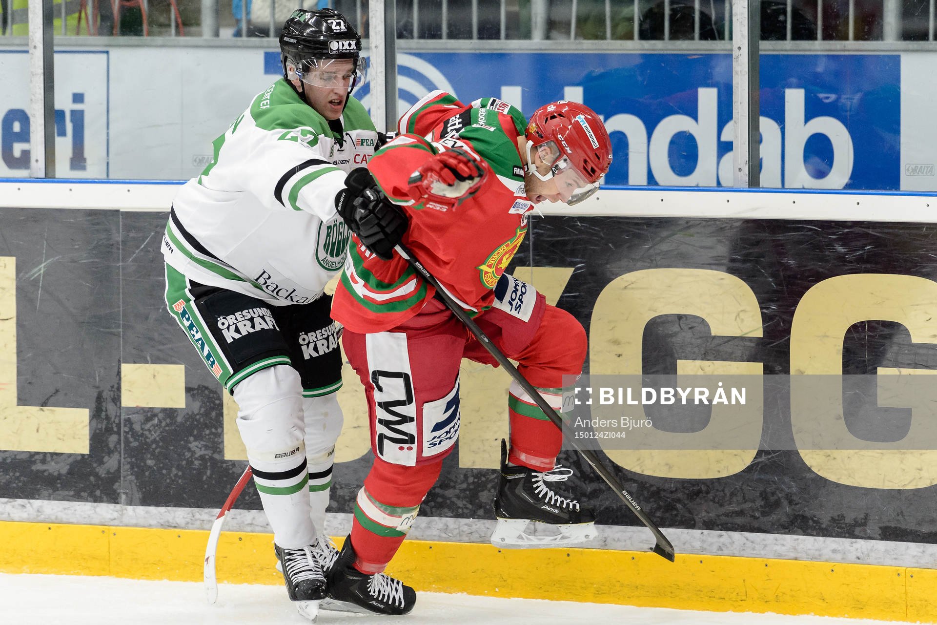 Rögles Rasmus Bengtsson och Moras Matthew Fornataro