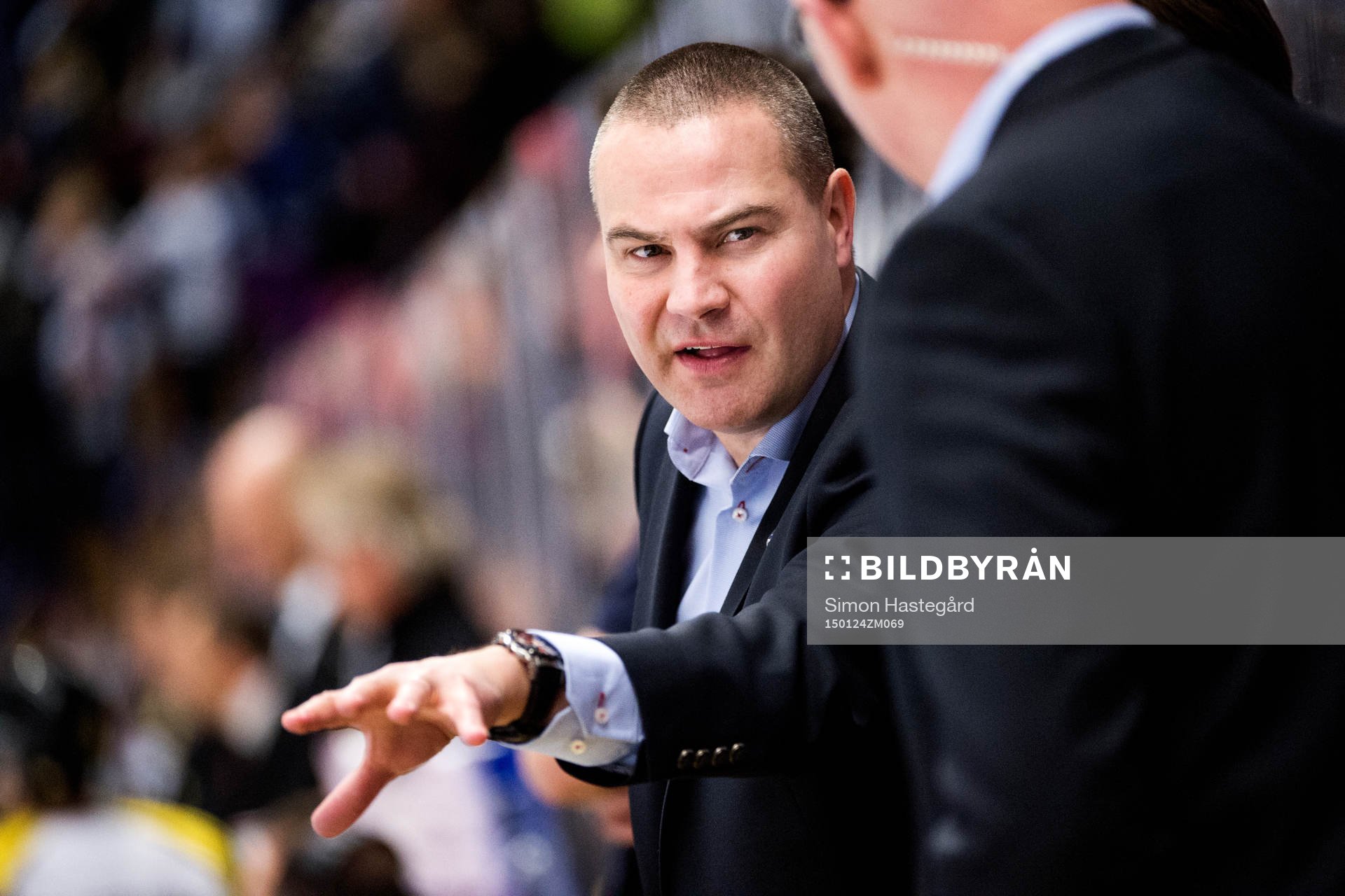 Leksands assisterande tränare Mats Bäcklin