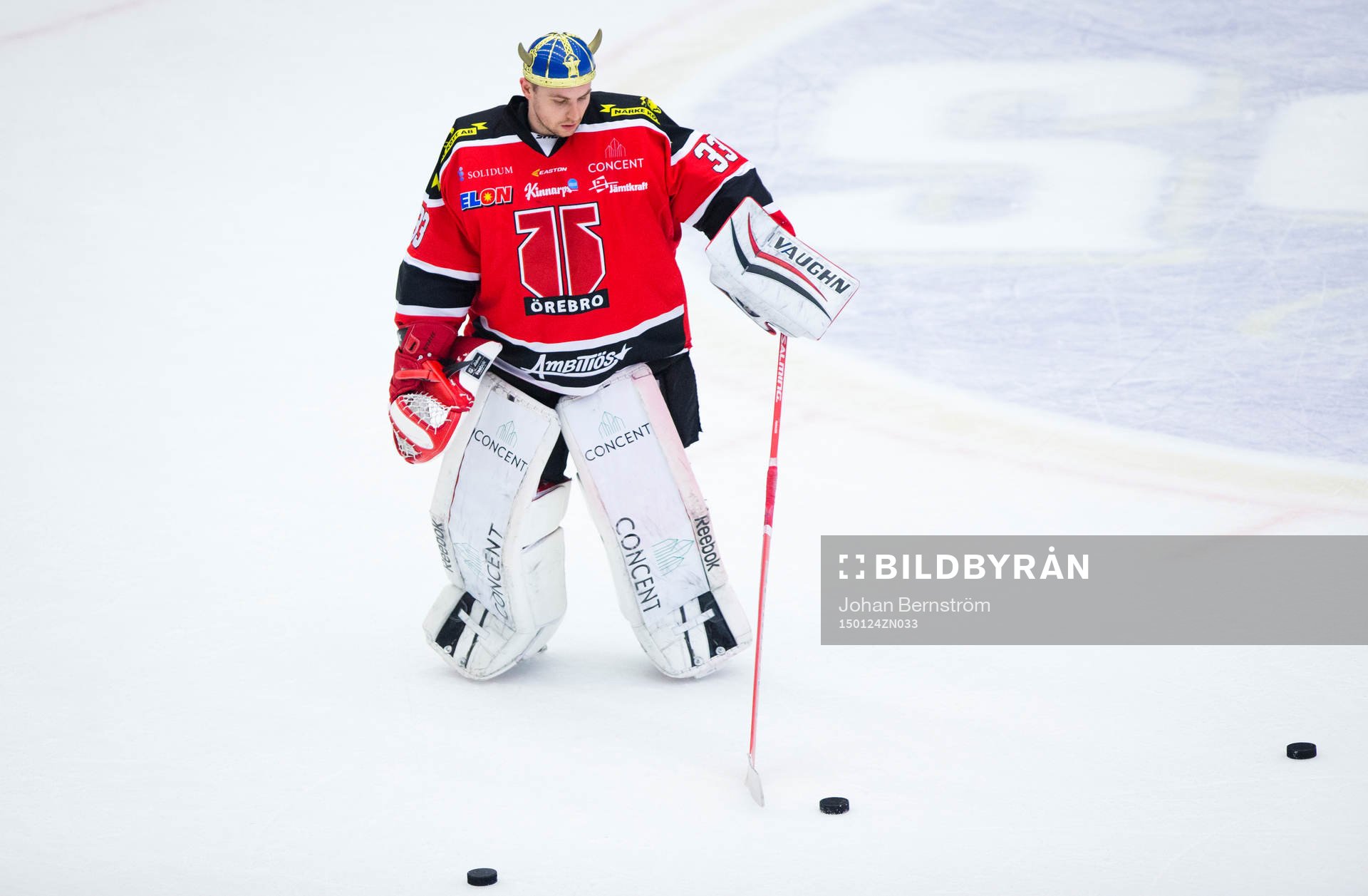 Örebros målvakt Julius Hudacek