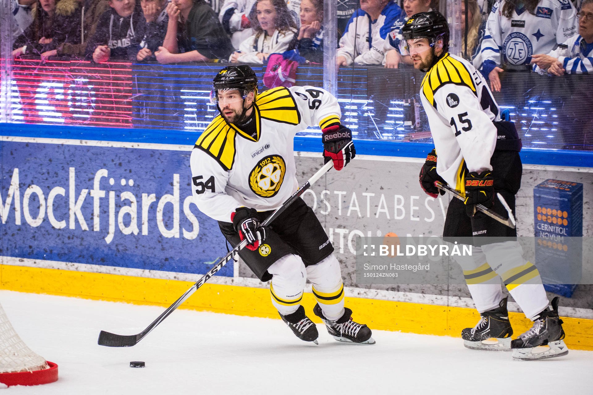 Brynäs Tomas Slovak och Simon Bertilsson