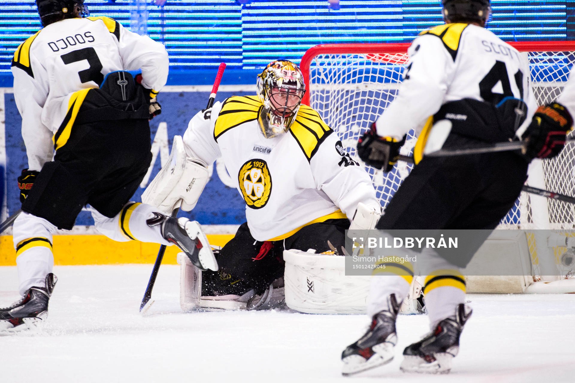 Brynäs målvakt Johan Holmqvist