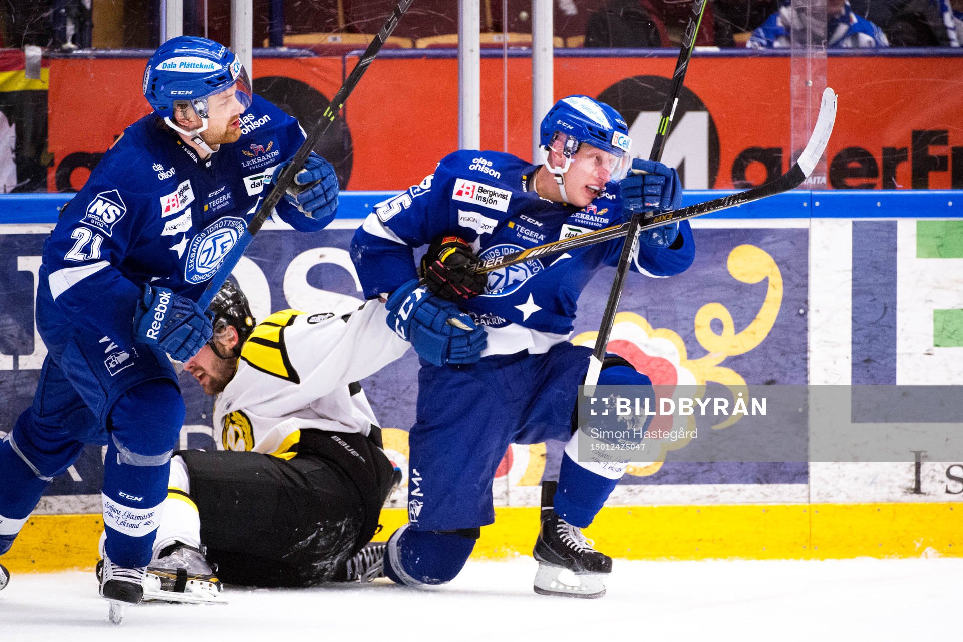 Leksands Mattias Ritola och Toni Kähkönen
