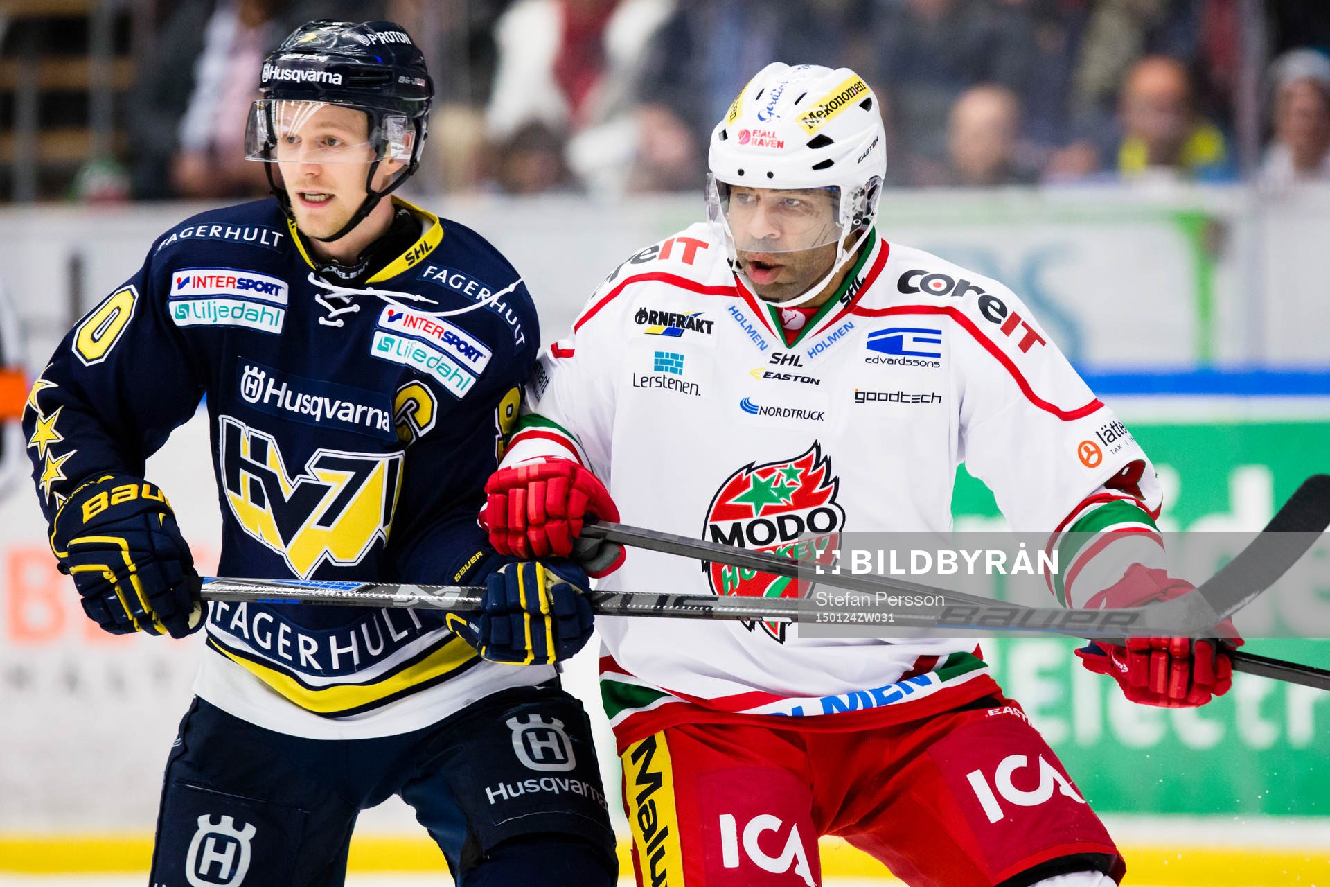 s Ted Brithén mot Modos Donald Brashear
