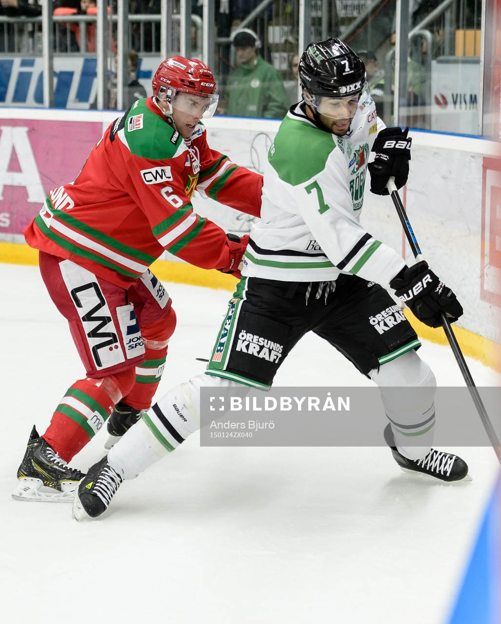 Moras Anders Grönlund och Rögles Andre Deveaux