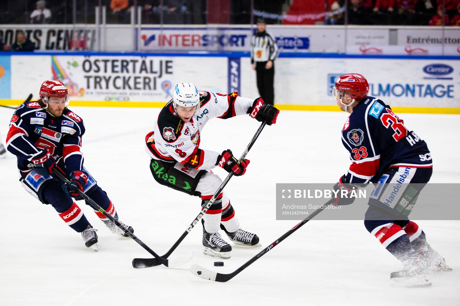 Malmö Redhawks Tony Romano utmanar Södertäljes Erik