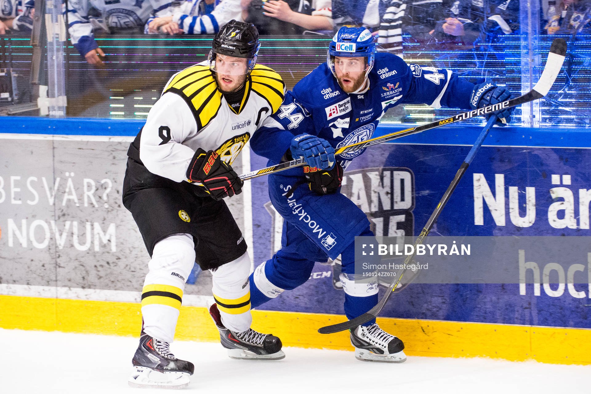 Brynäs Niclas Andersén och Leksands Mattias Guter