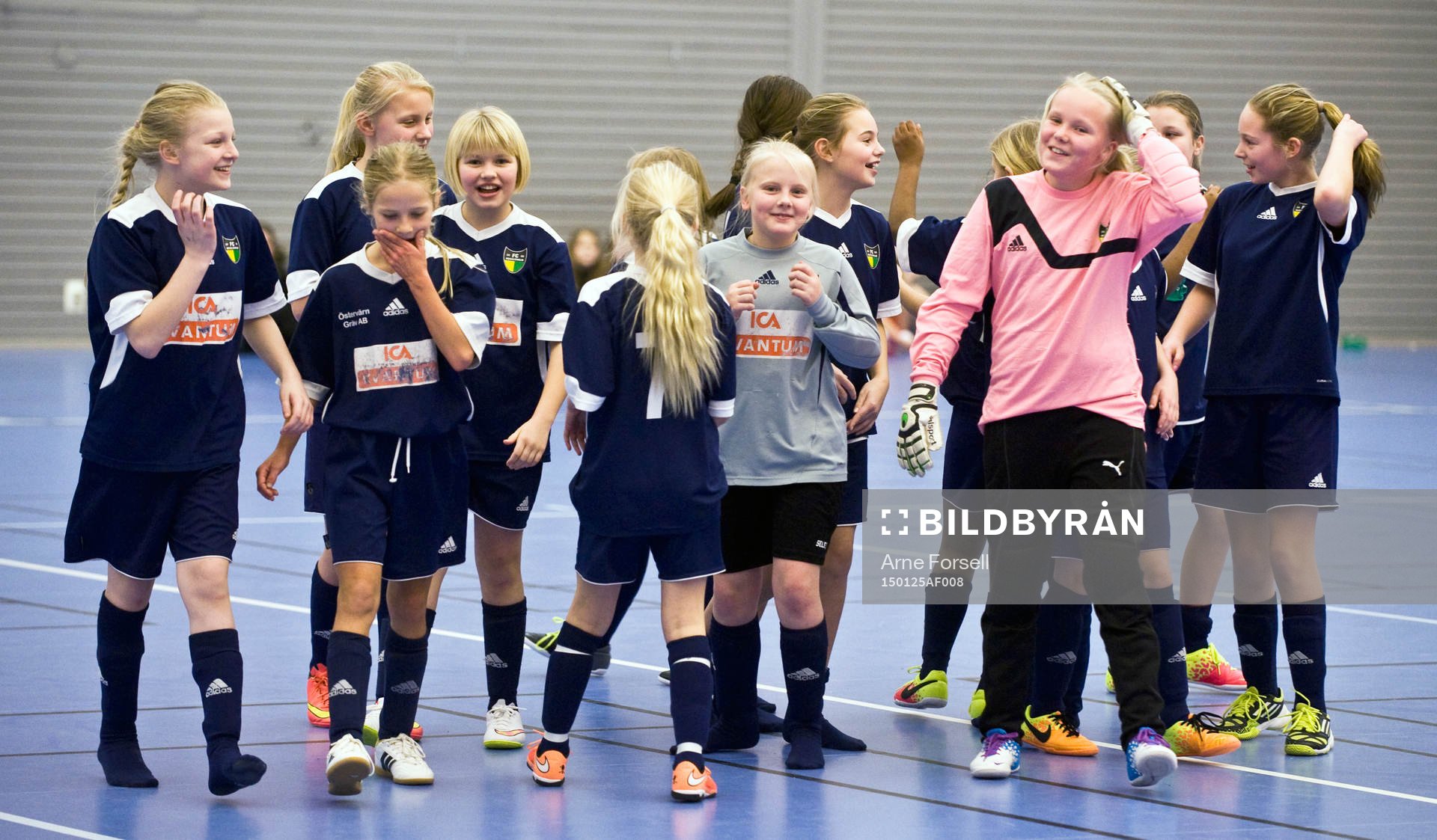 Glada spelare i FCH