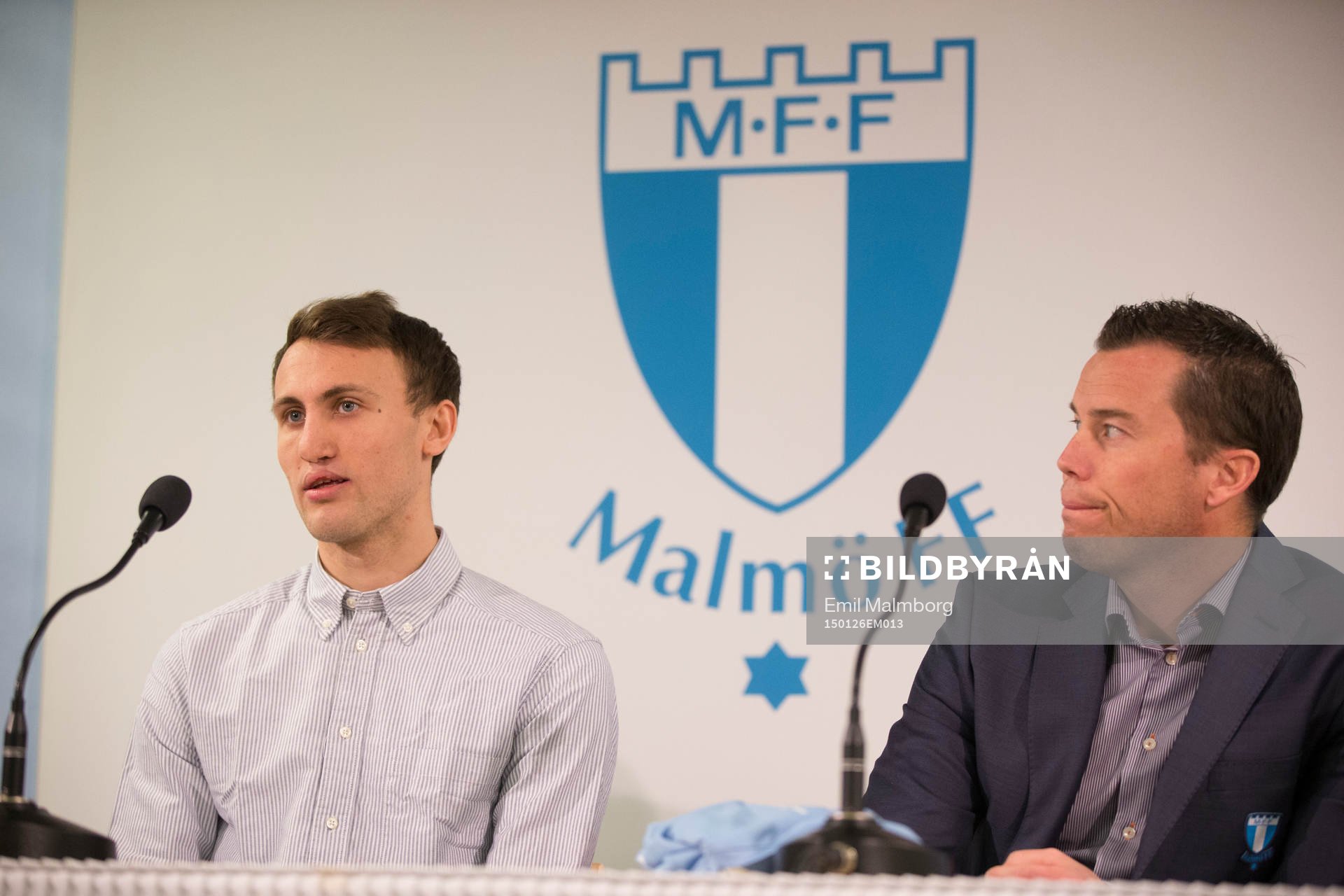 Malmö FFs nyförvärv Magnus Wolff Eikrem och Sportchef
