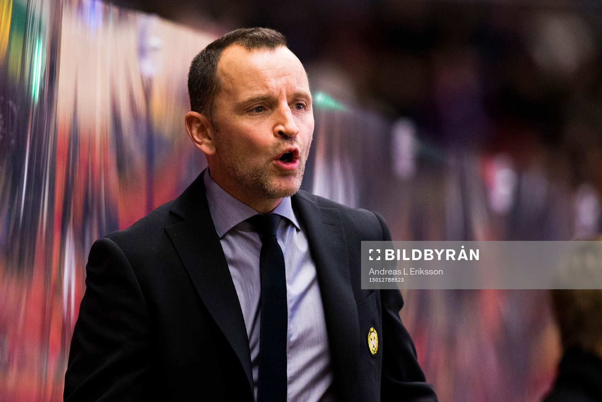 Brynäs tränare Thomas Berglund