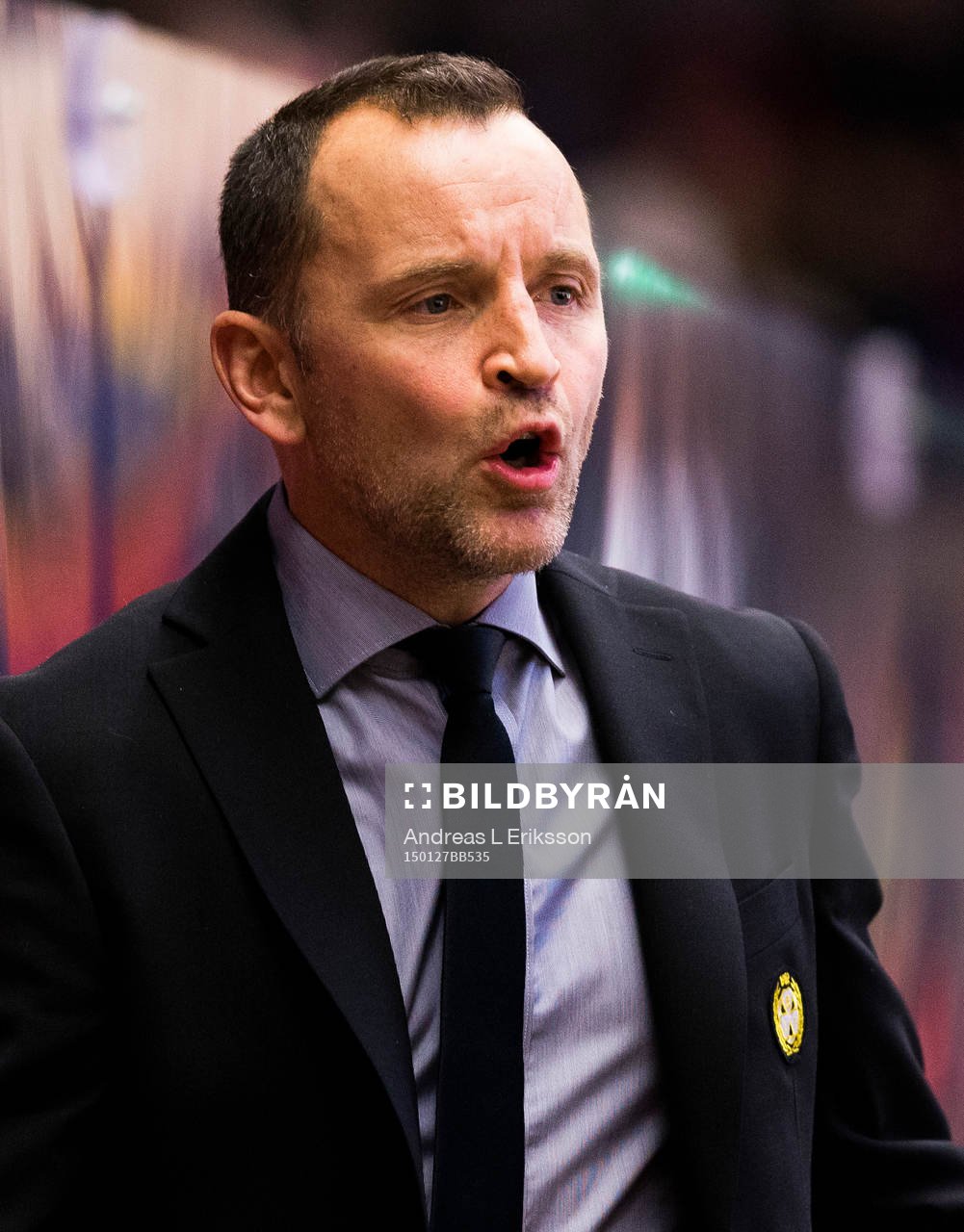 Brynäs tränare Thomas Berglund