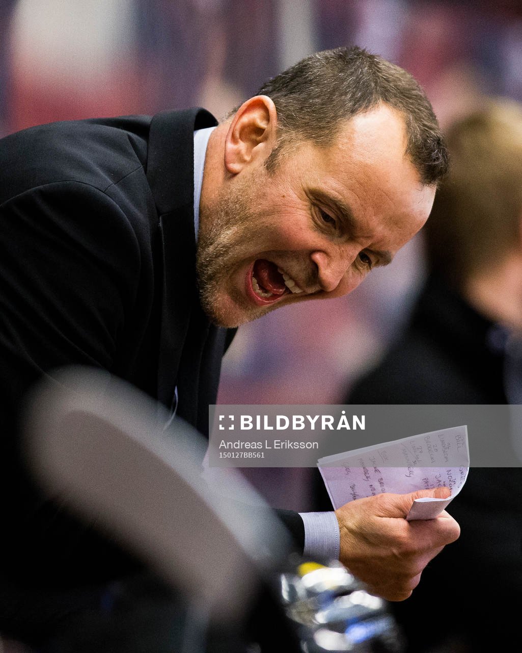 Brynäs tränare Thomas Berglund