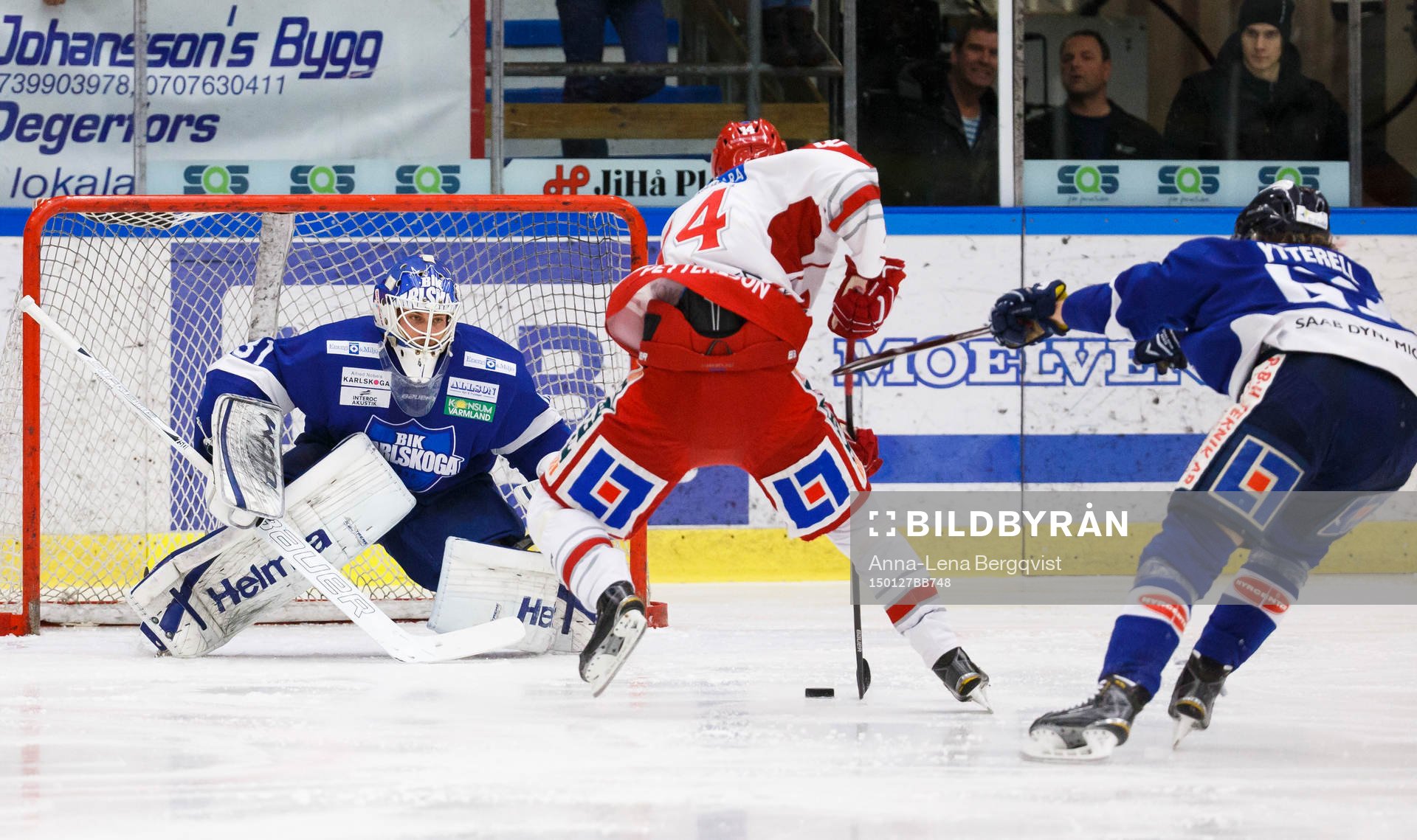 Timrås Emil Pettersson kvitterar till 1-1