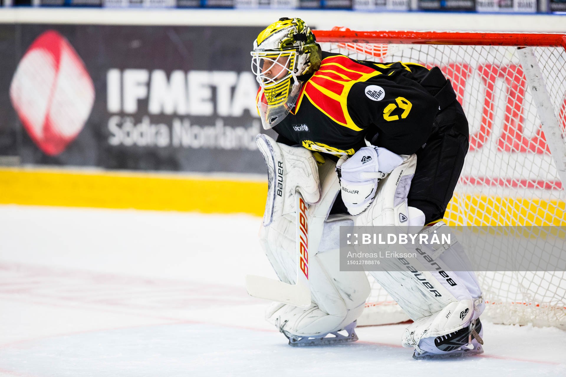 Brynäs målvakt Bernhard Starkbaum