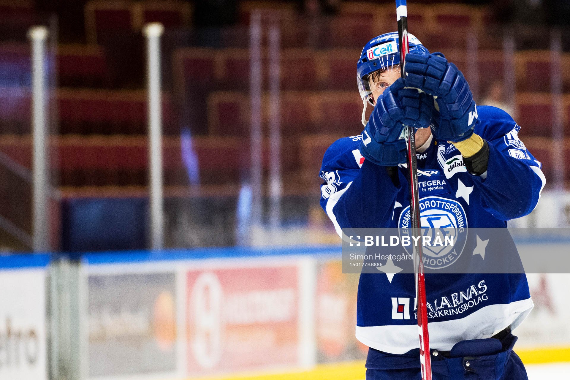 Leksands Johan Ryno jublar