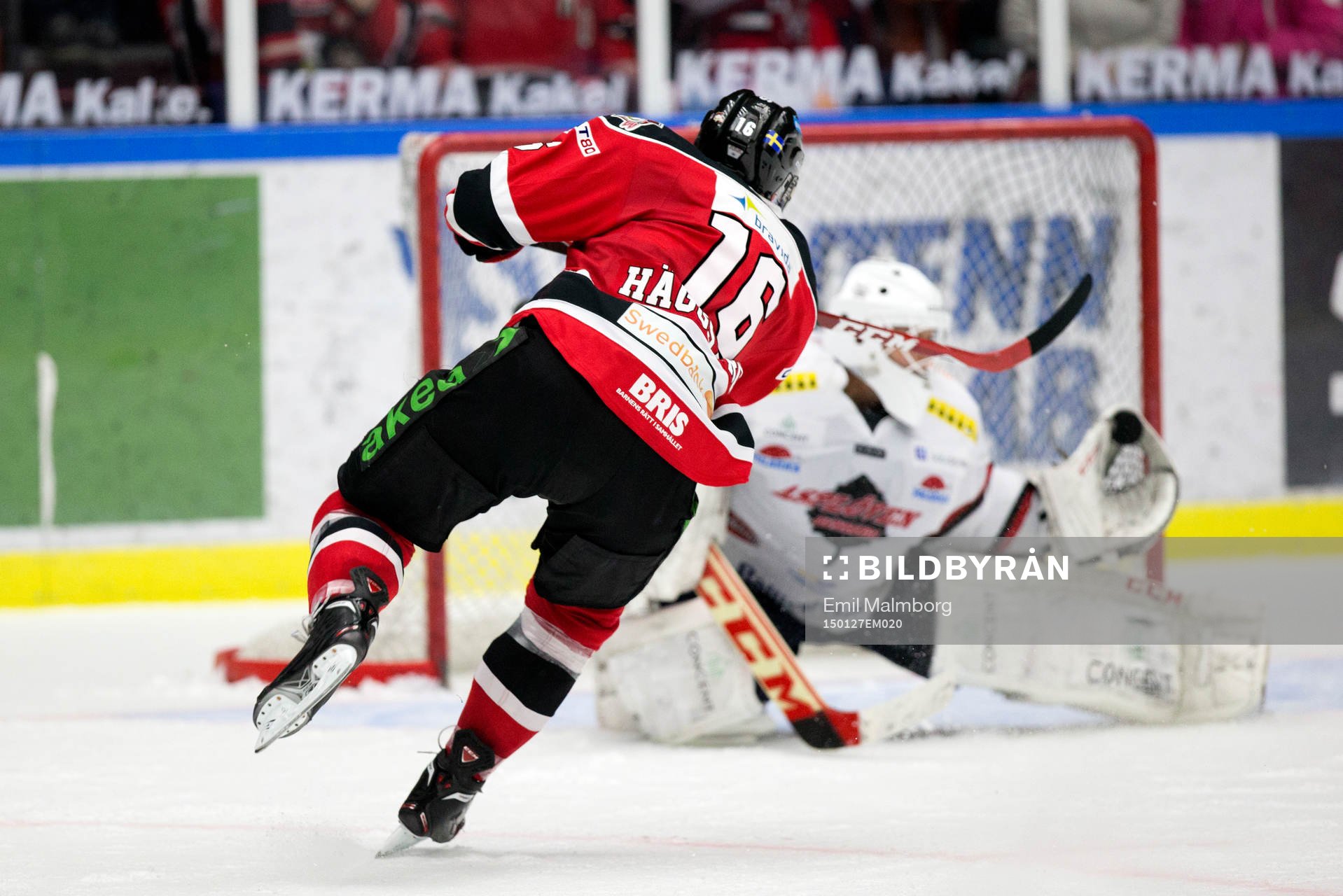 Malmös Magnus Häggström missar sin straff