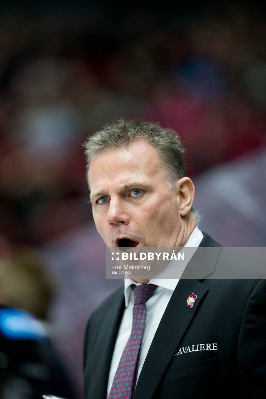 Malmös tränare Mats Lusth