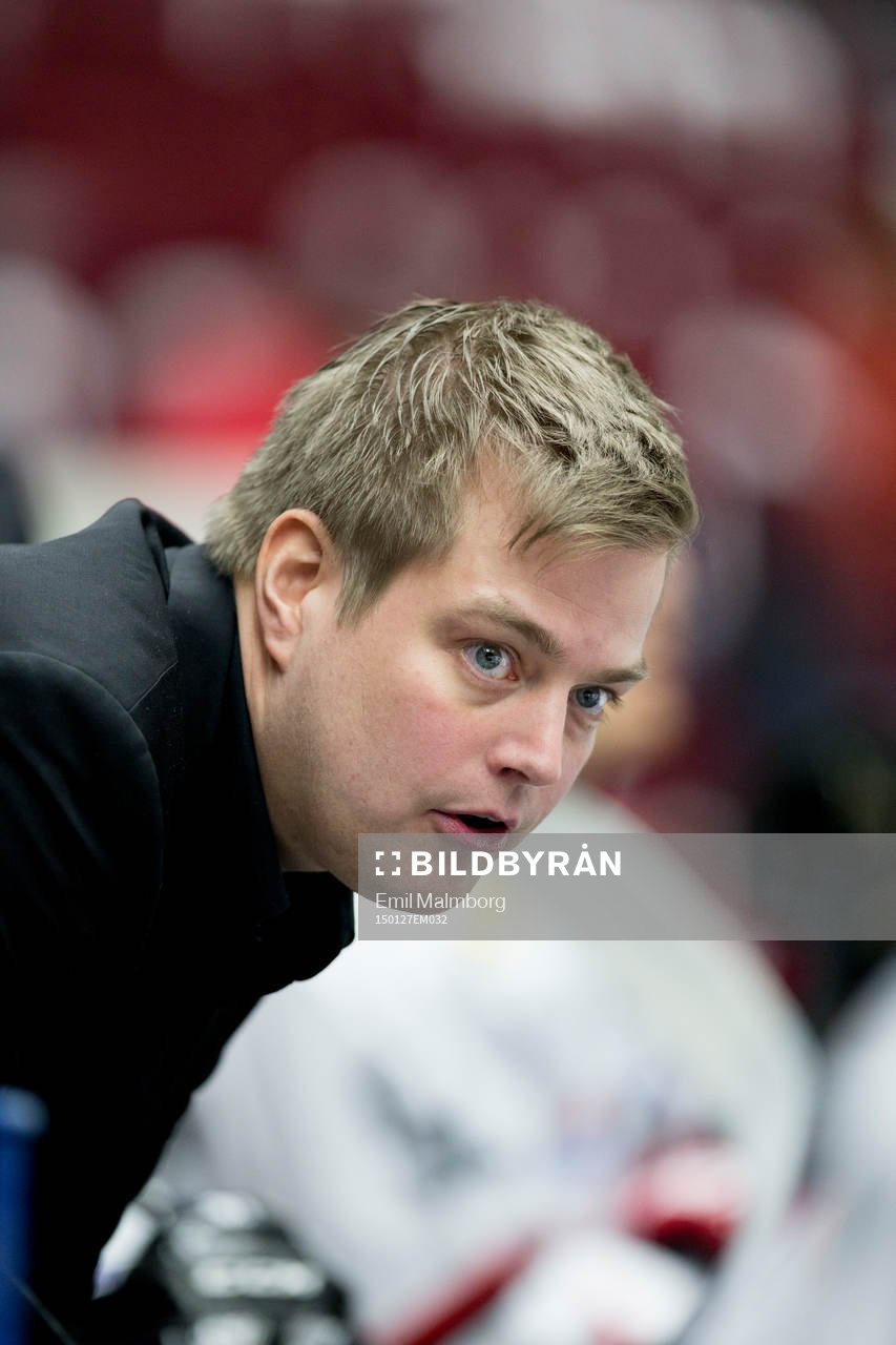 Asplövens tränare Per Kenttä