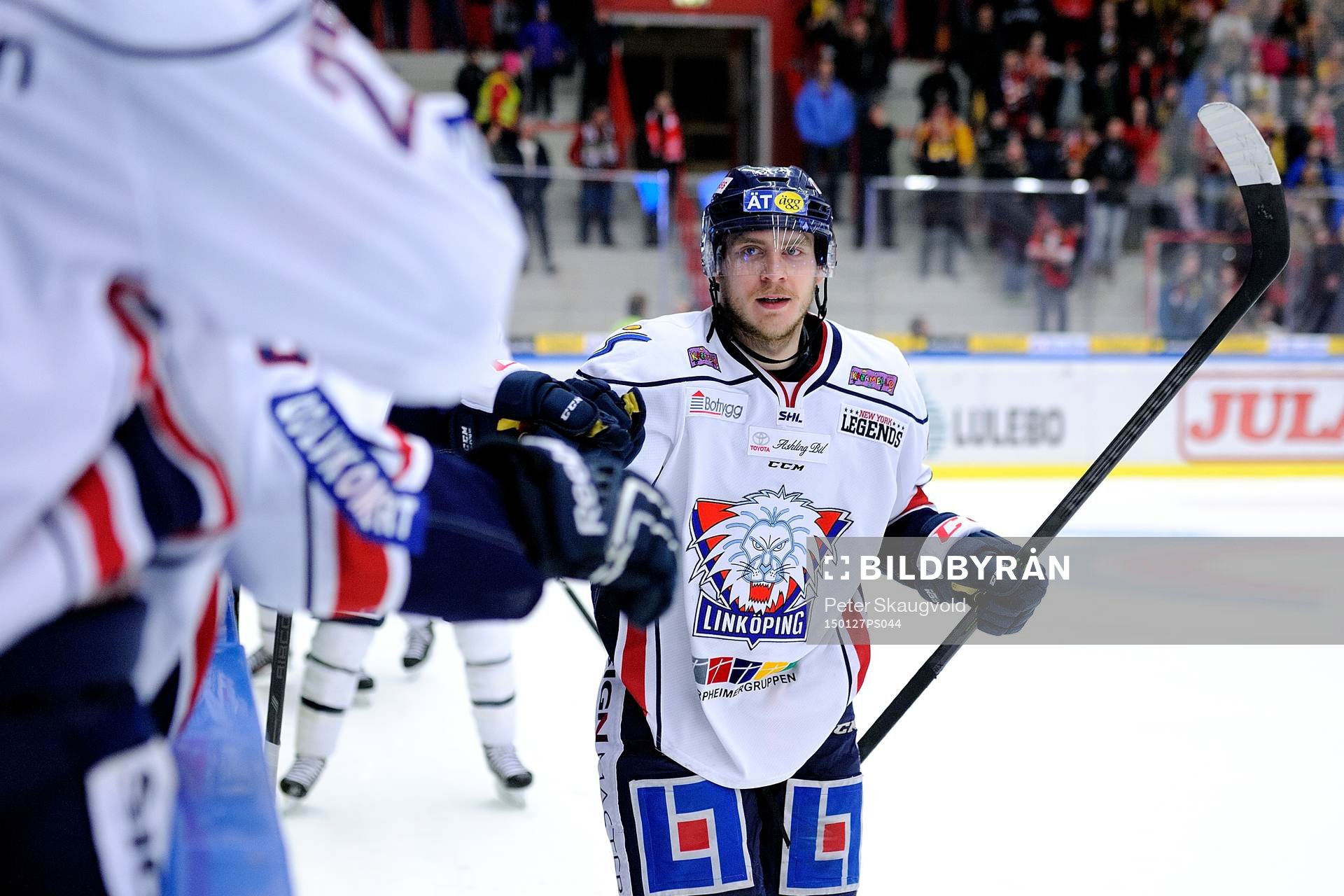 Linköpings Fredric Andersson jublar
