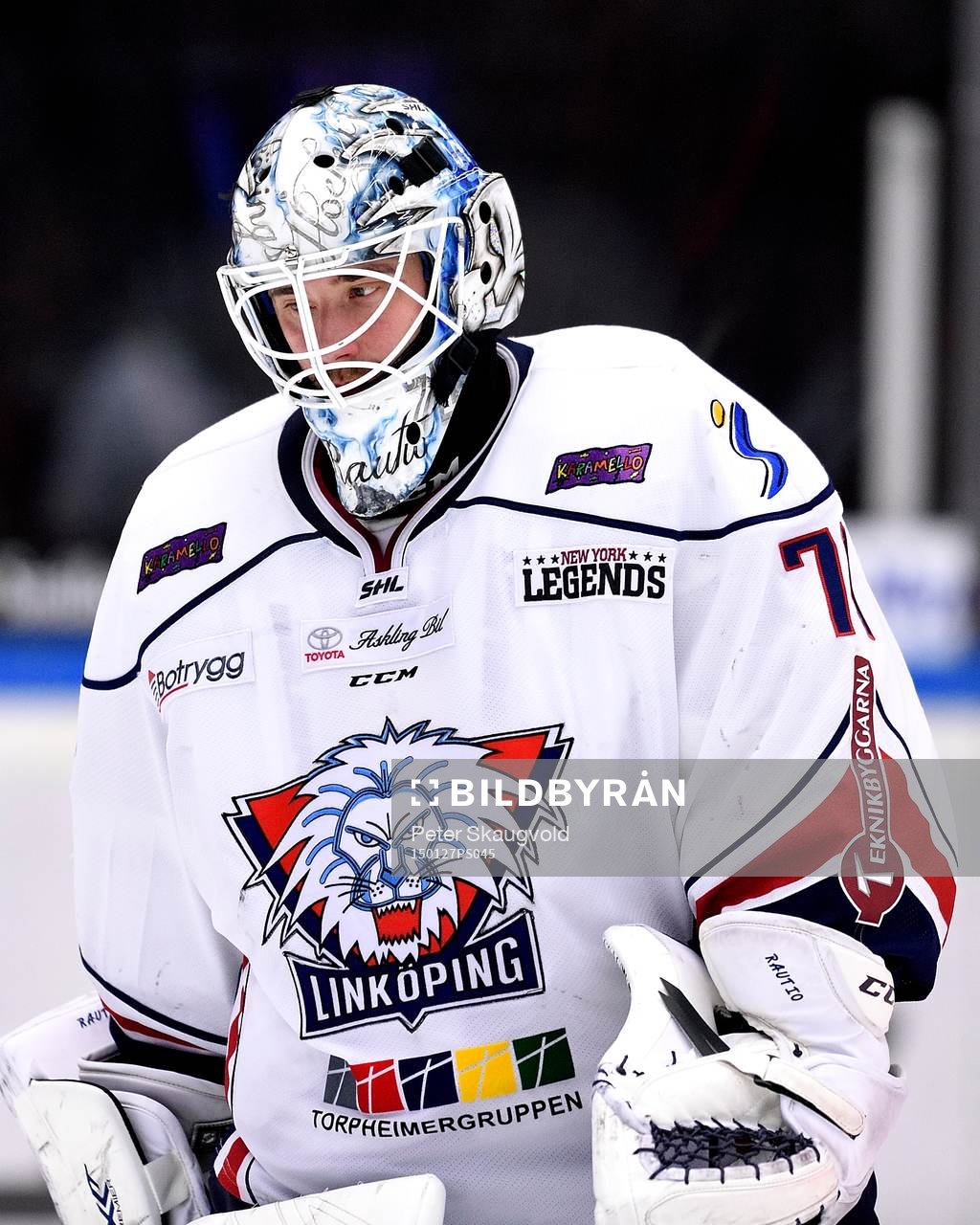Linköpings målvakt David Rautio