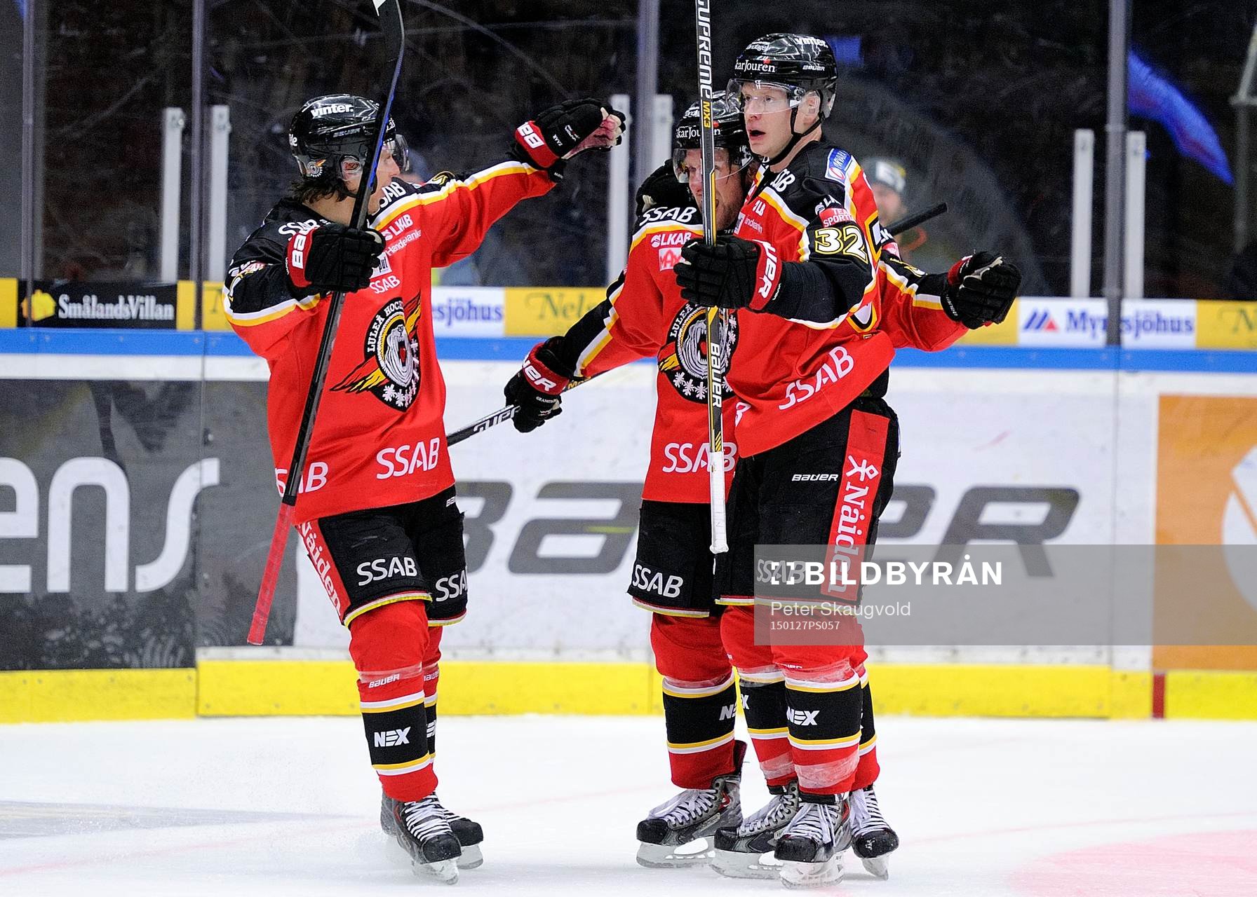 Luleås Jonathan Granström jublar