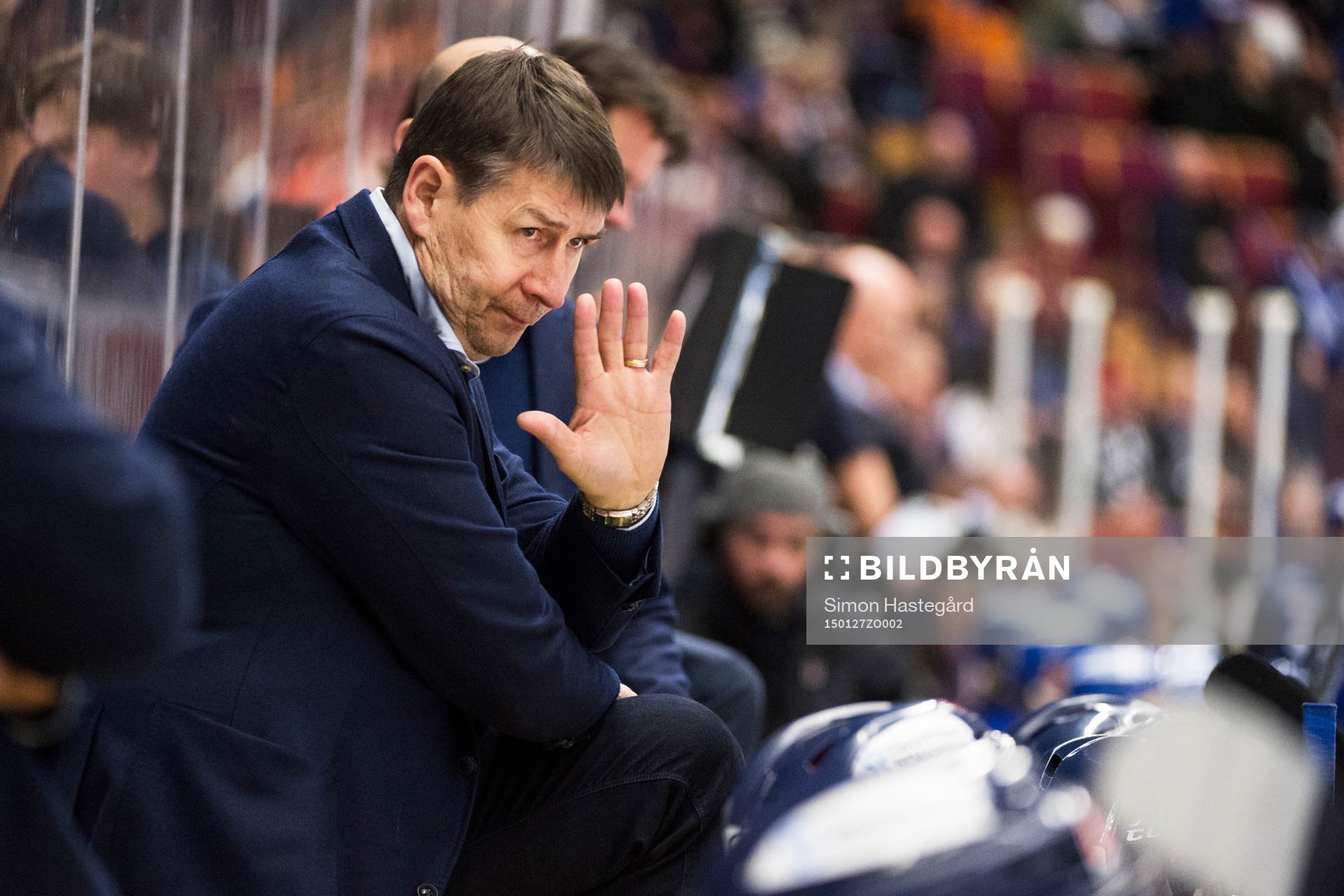 Djurgårdens Huvudtränare Hans Särkijärvi signalerar att