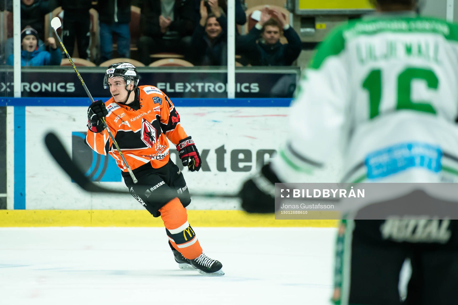 Karlskronas Joel Kellman gör 3-1 till Karlskrona