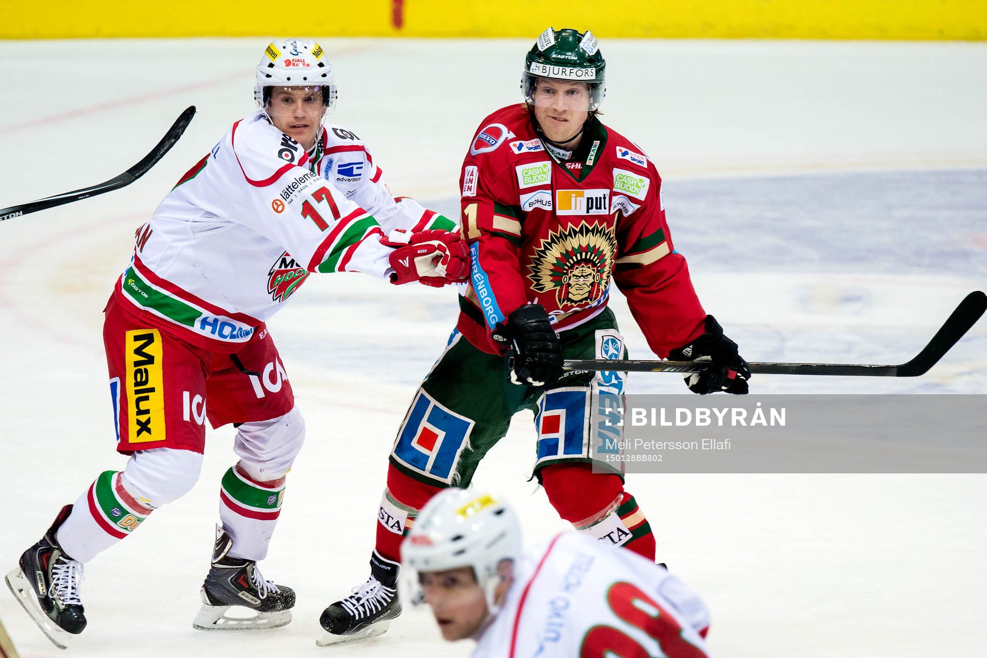 Modos Kyle Flanagan och Frölundas Mathis Olimb