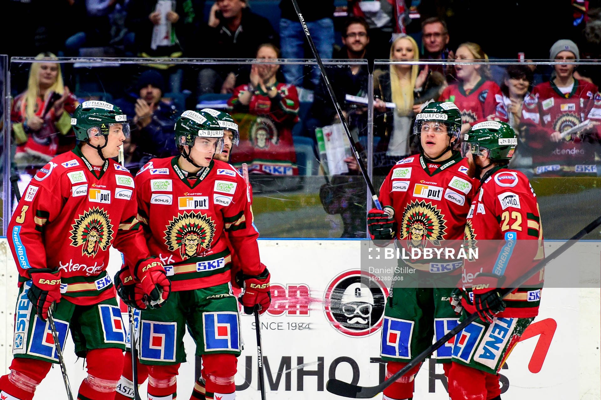 Frölundas Mattias Janmark jublar