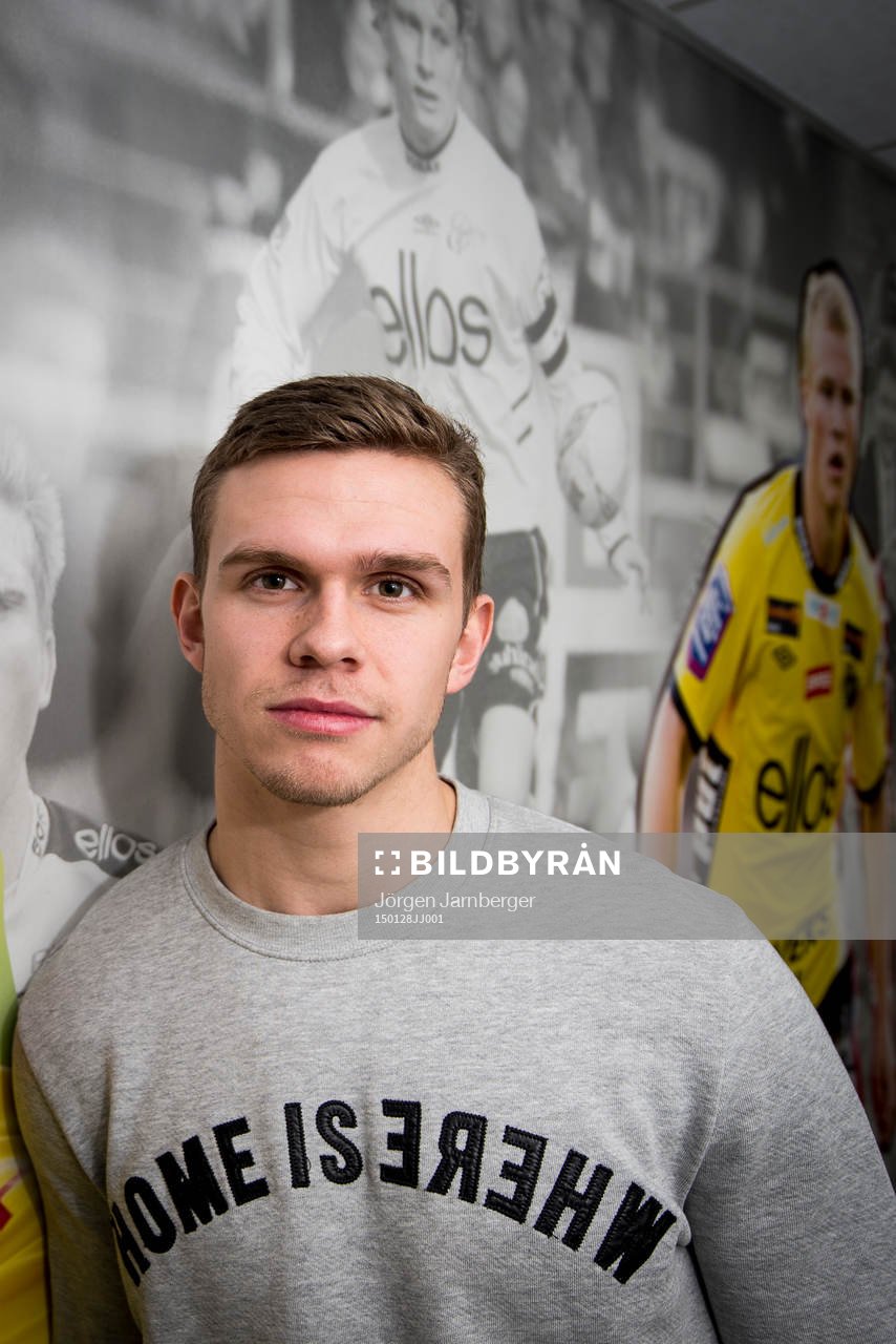Nyförvärvet Jesper Manns presenterades
