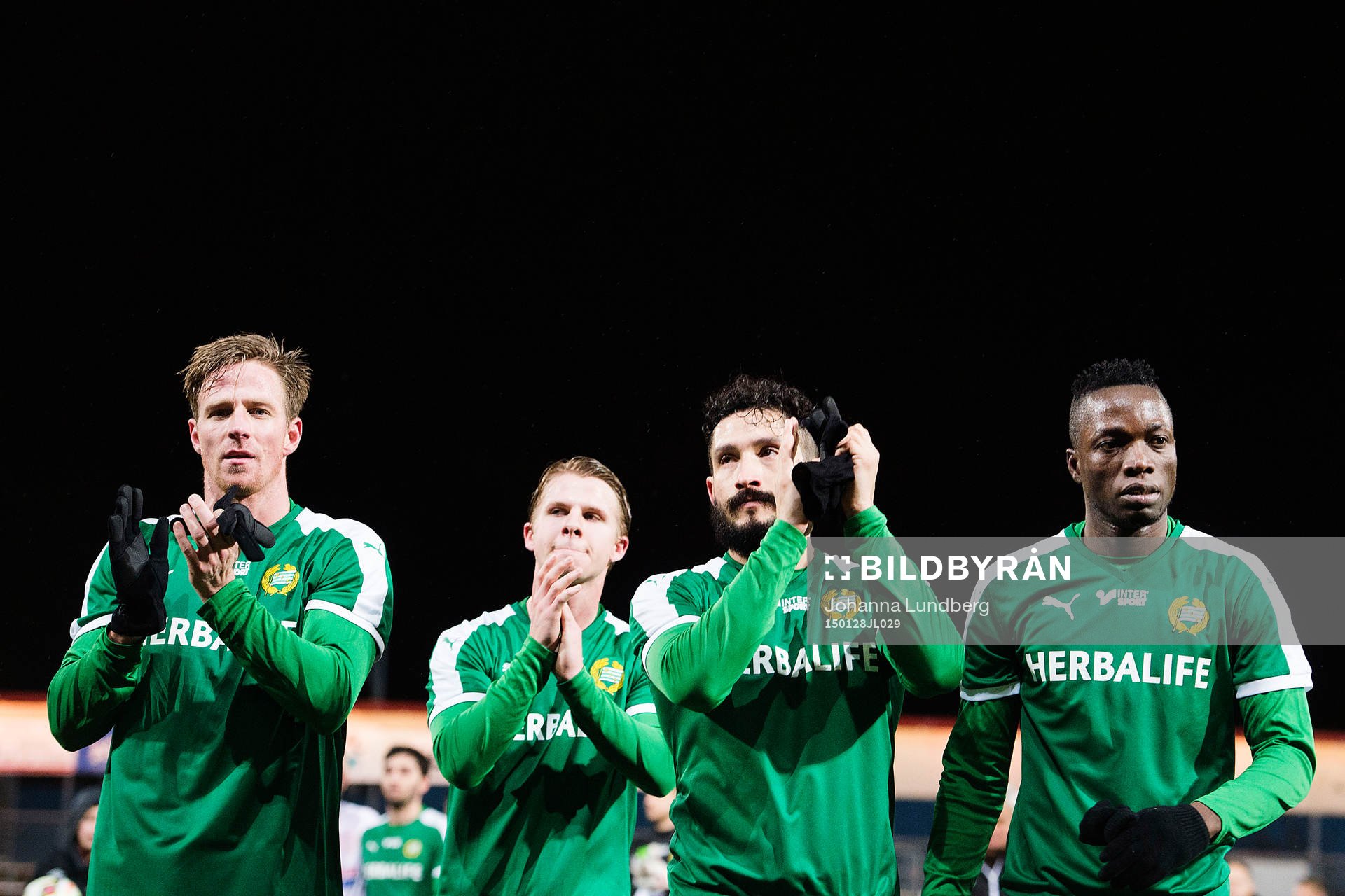 Hammarbys Jan Gunnar Solli, Viktor Nordin, Pablo