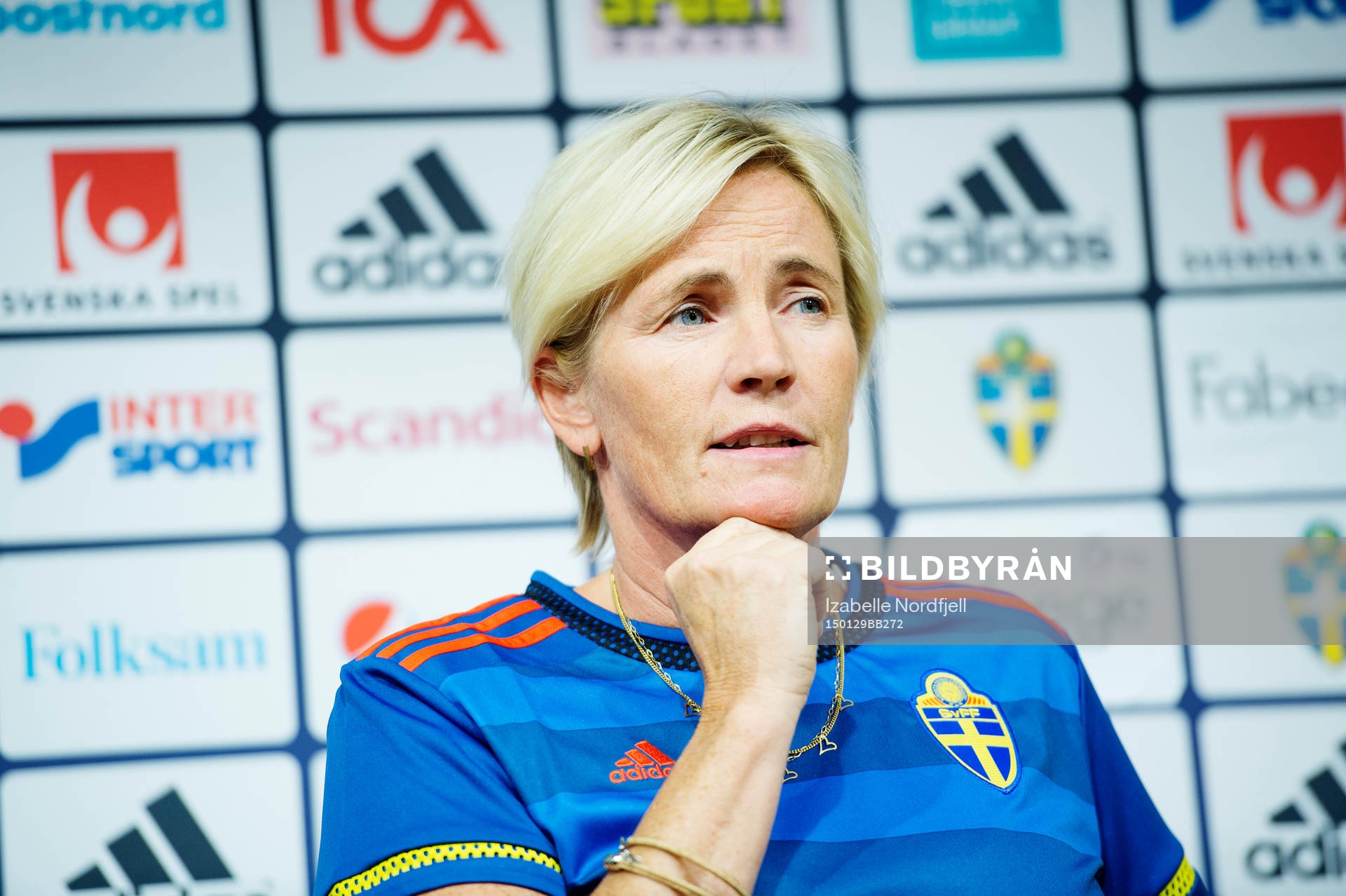 Sveriges assisterande förbundskapten Lilie Persson
