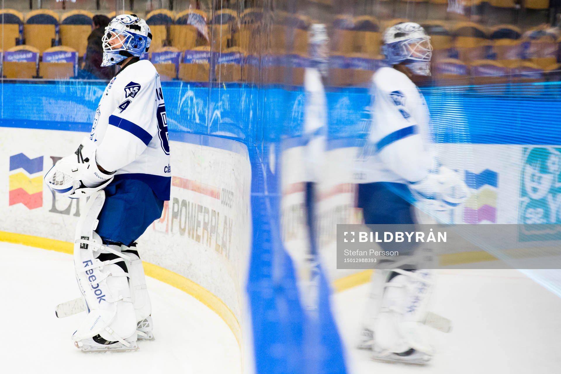 Leksands målvakt Joakim Lundström
